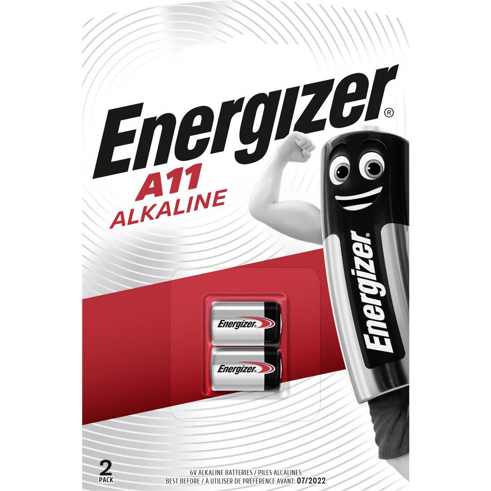 Energizer Energizer A11/E11A Alkaline 2er Spezial-Batterie 11 A Alkali-Mangan 6 Batterie