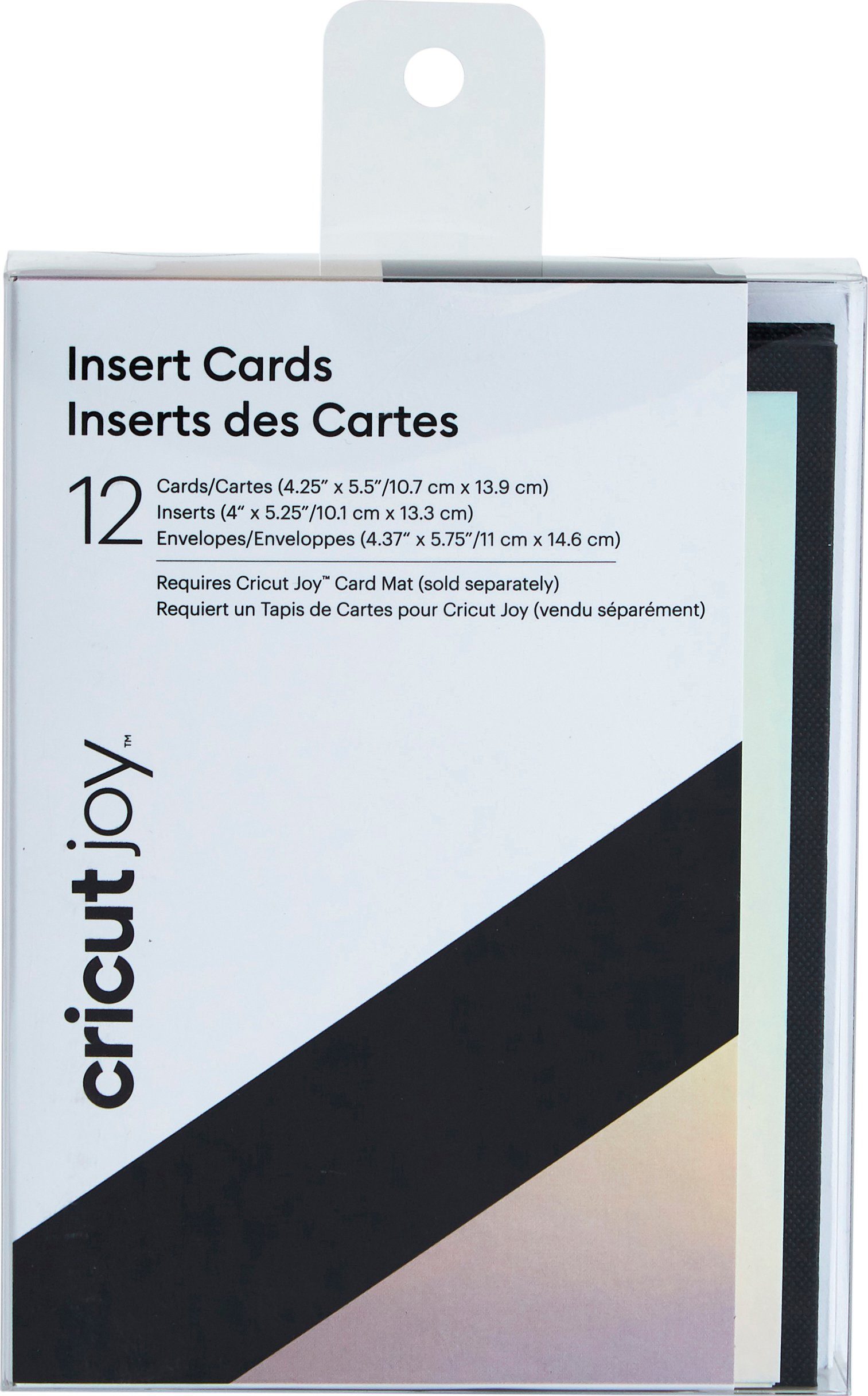 Cricut Kraftpapier Joy Doppelkarten mit Einleger & Umschlägen, Insert Cards, 10,7 cm x 13,9 cm
