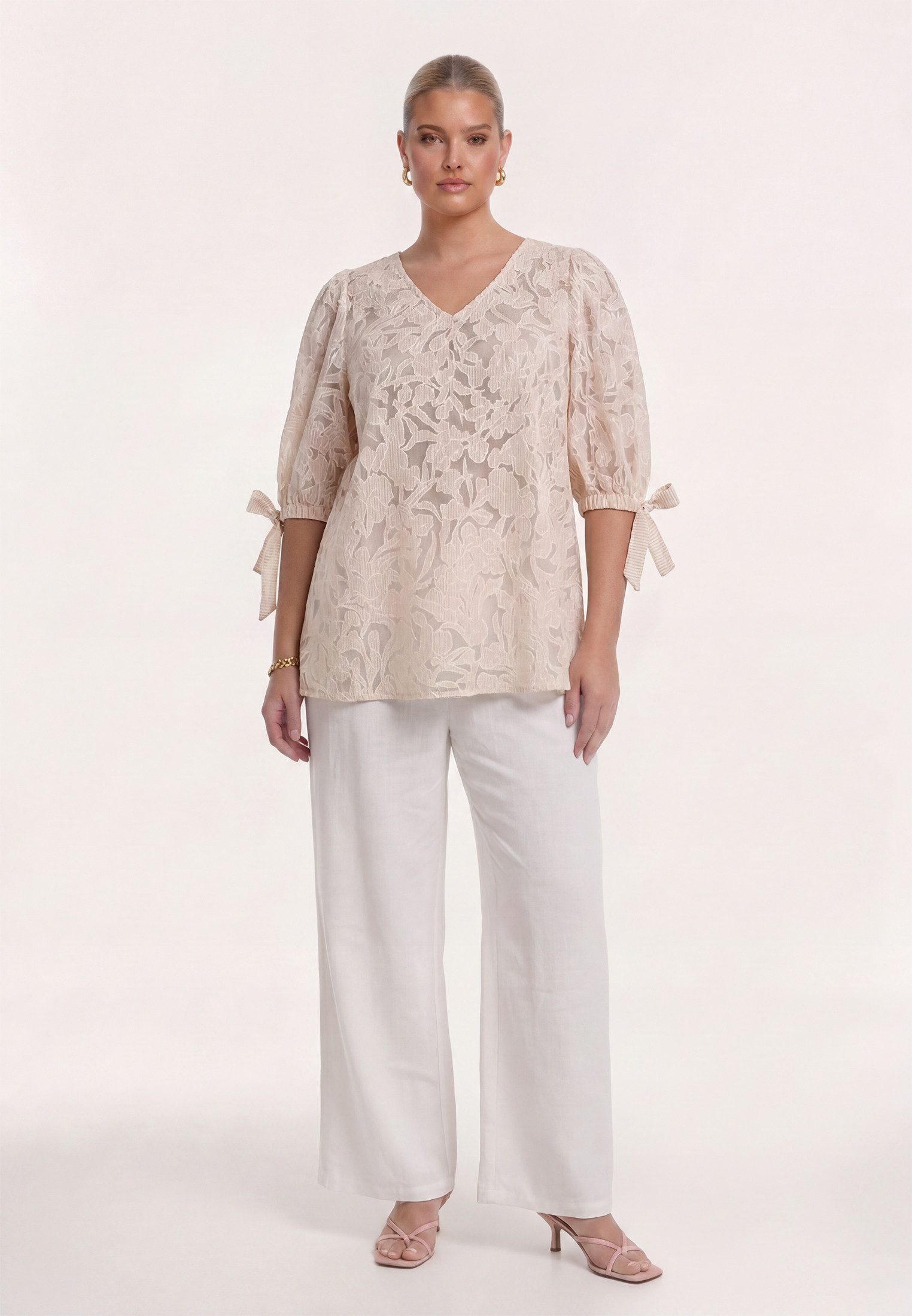 YOEK Tunika Damen Tunika mit Kurzarm