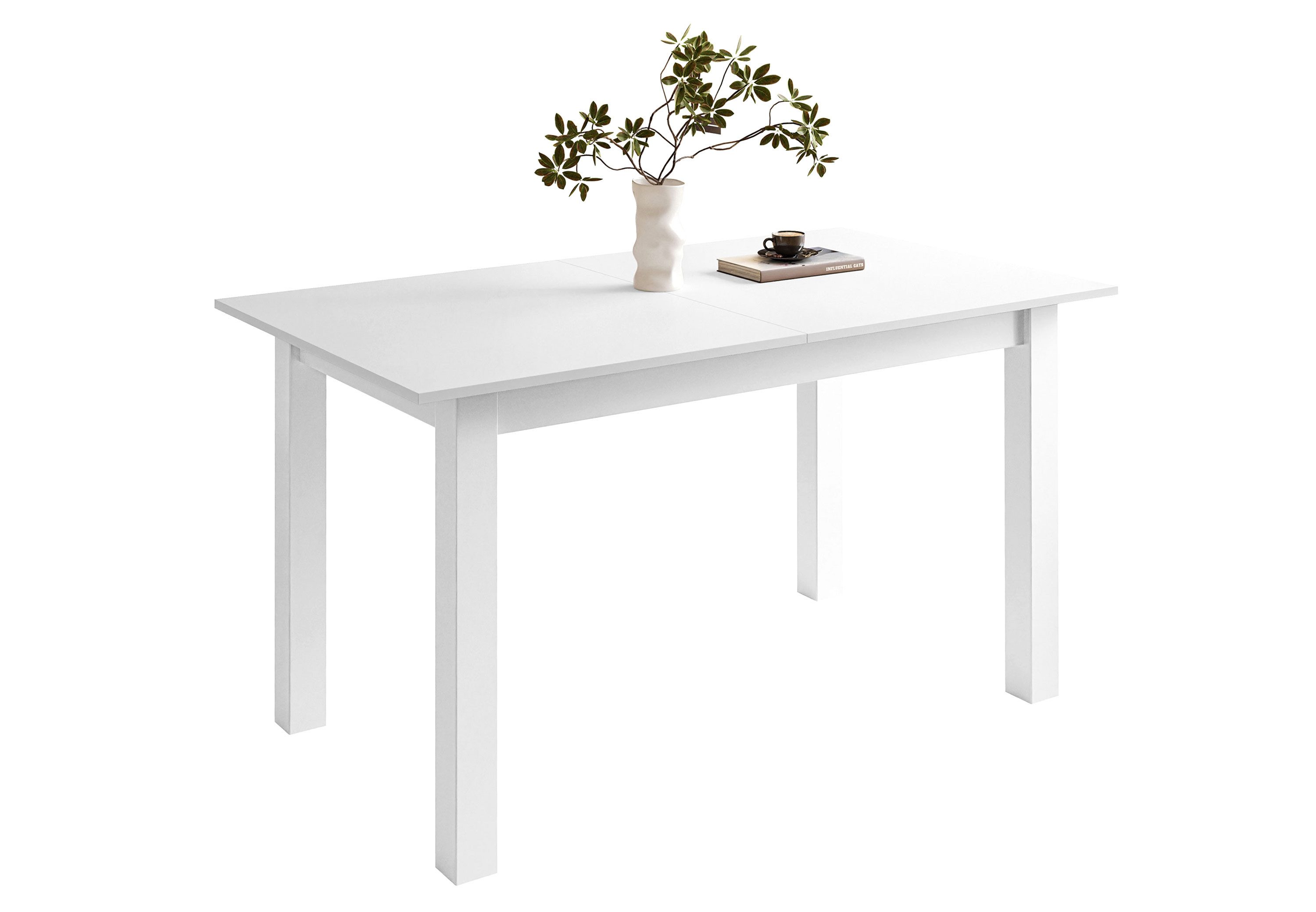 Lookway Klapptisch Ausklappbarer Tisch für 6-8 Personen Wohnzimmer ARTON 140 cm, Breite: 140-195