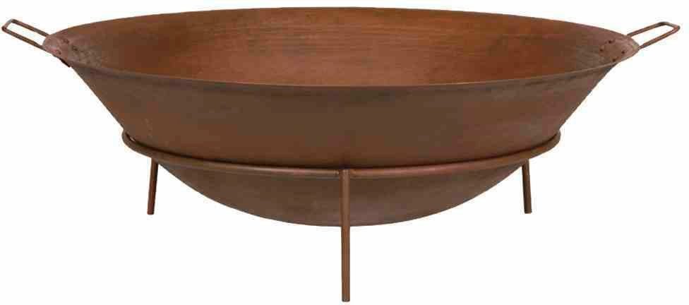 Siena Garden Feuerschale Rusty Ø 80 cm, (1-St), mit Griffen