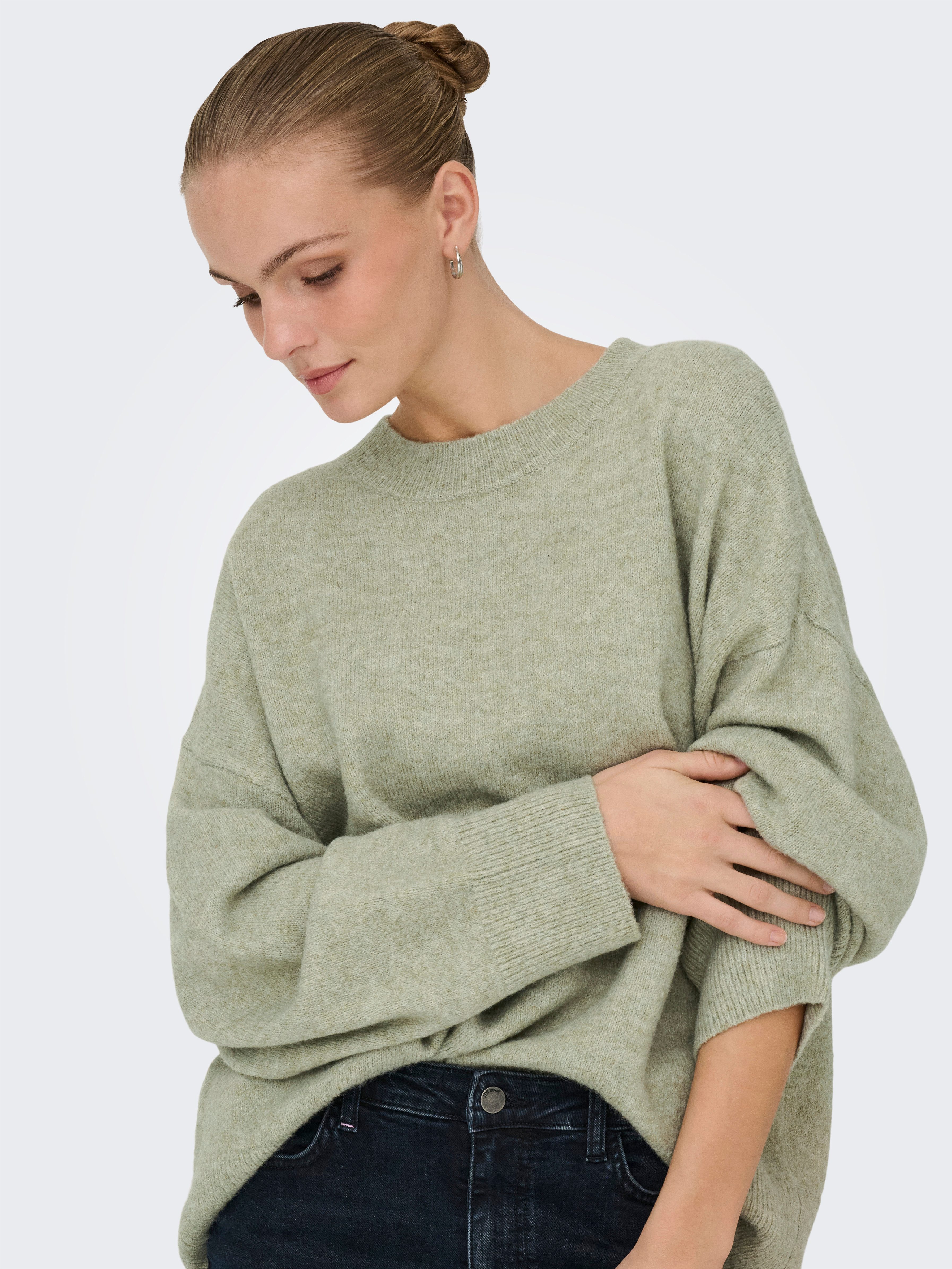 JDY Strickpullover JDYSONJA L/S O-NECK PULLOVER KNT NOOS günstig online kaufen