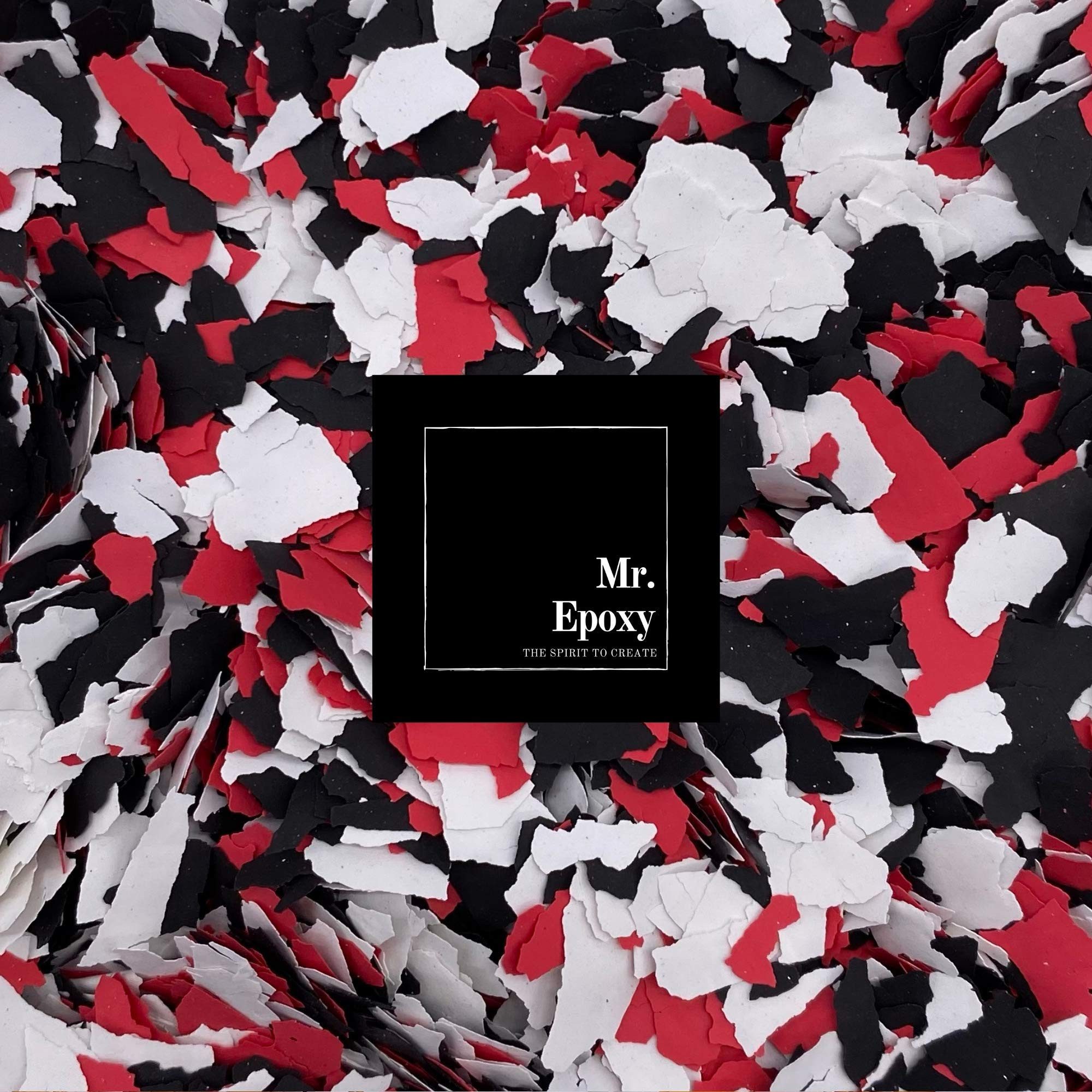 Mr. Epoxy Bodenversiegelung Farbchips für Bodenbeschichtung