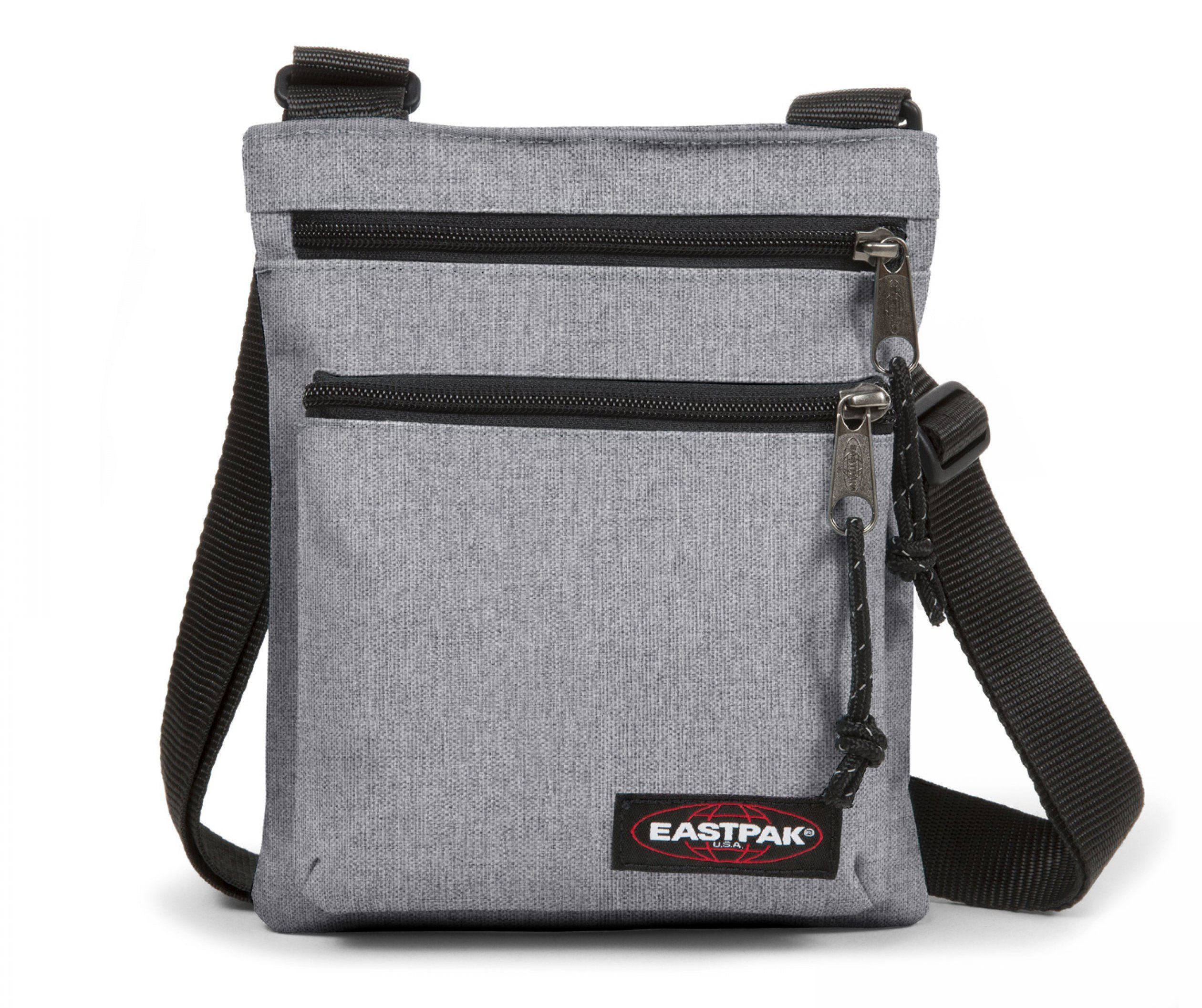 Eastpak Umhängetasche RUSHER, Sunday Grey, enthält recyceltes Material (Global Recycled Standard)