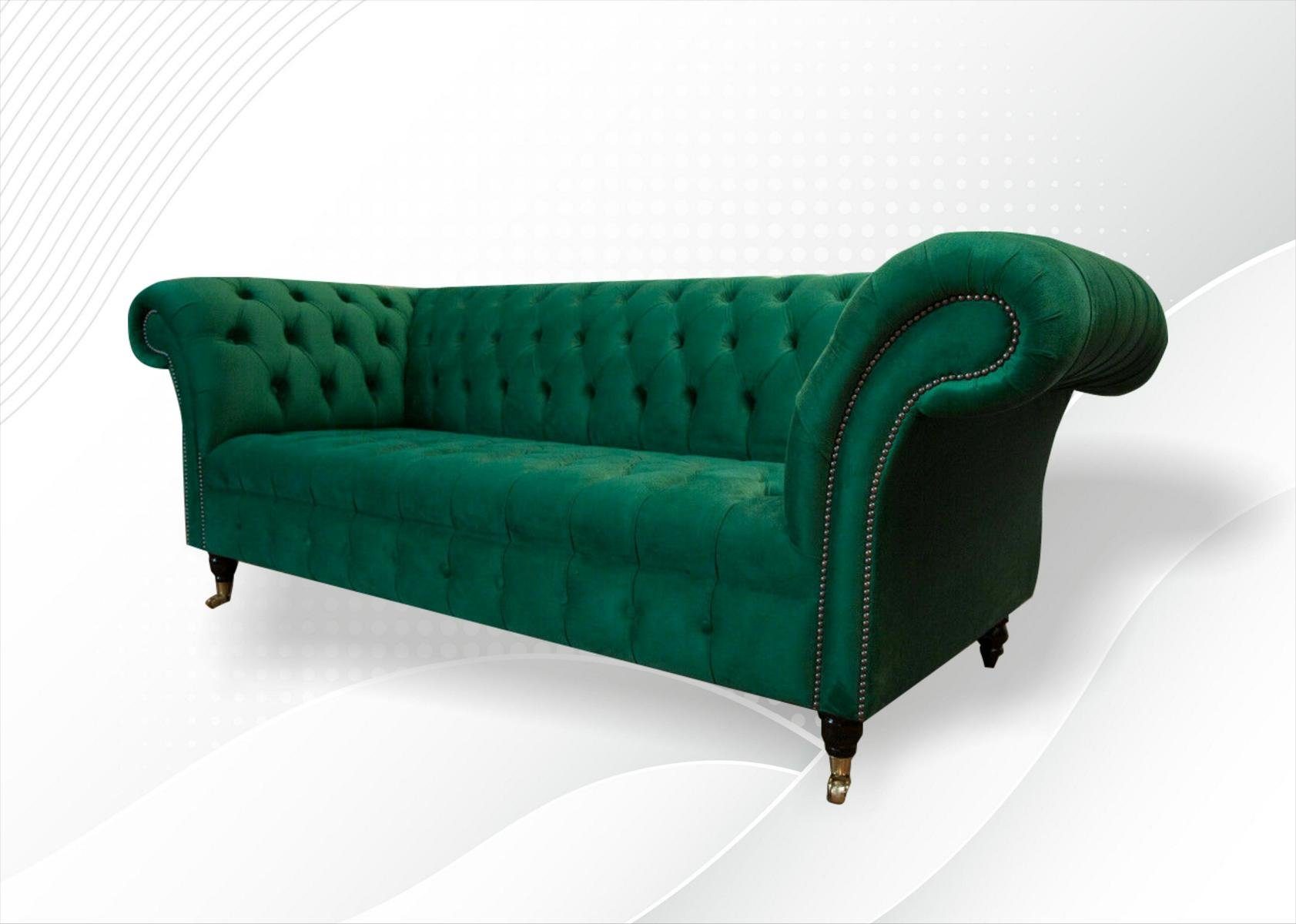 Chesterfield-Sofa, 3-er 3+1,5+1 Sitzer Chesterfield JVmoebel Couch Sofa