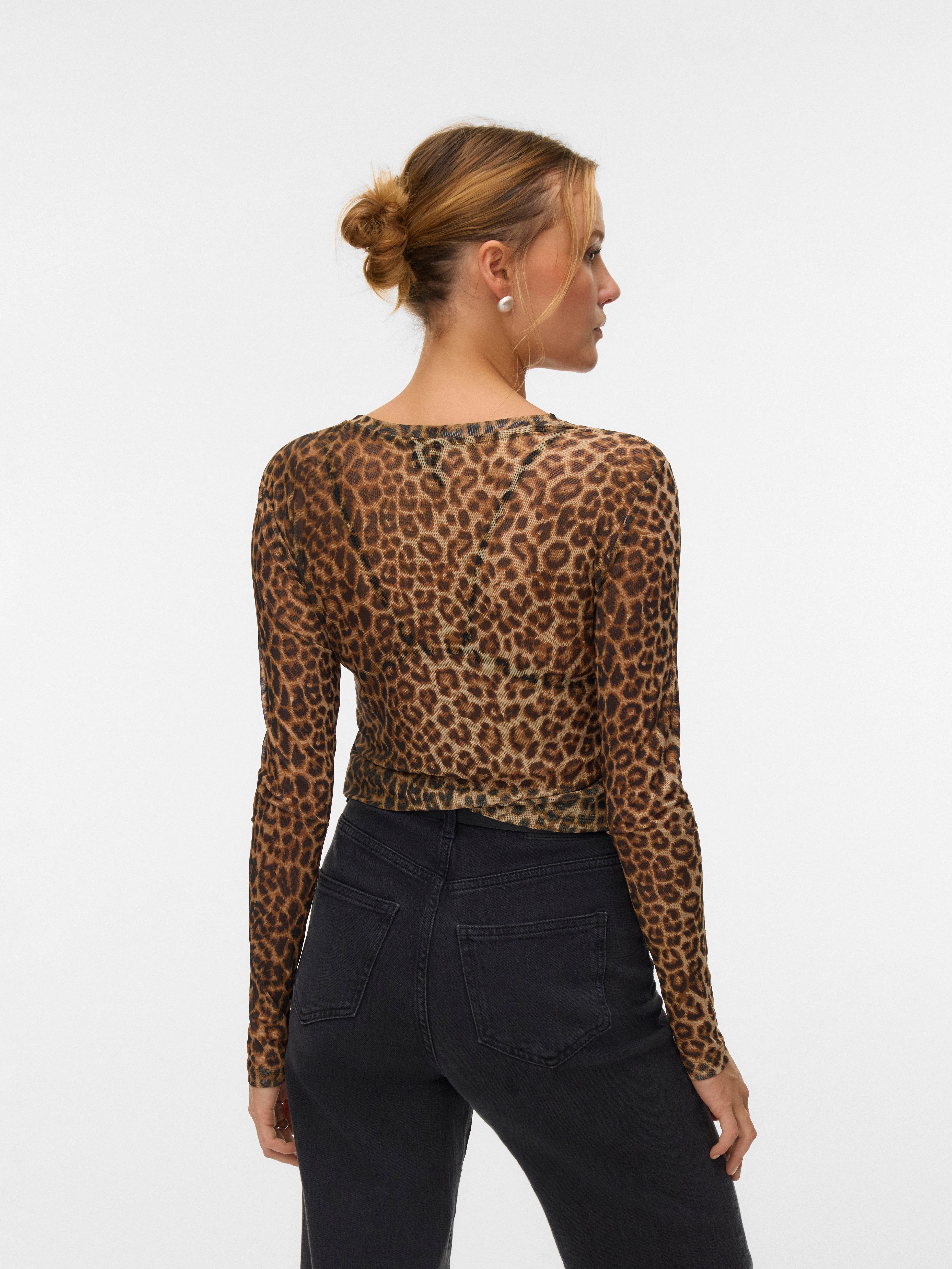 Vero Moda Langarmshirt VMLOVA LS MESH günstig online kaufen