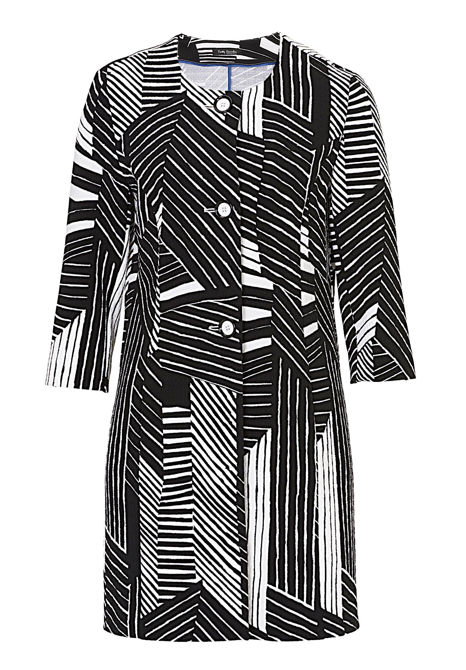 Jackenblazer Blazerjacke Lang 3/4
