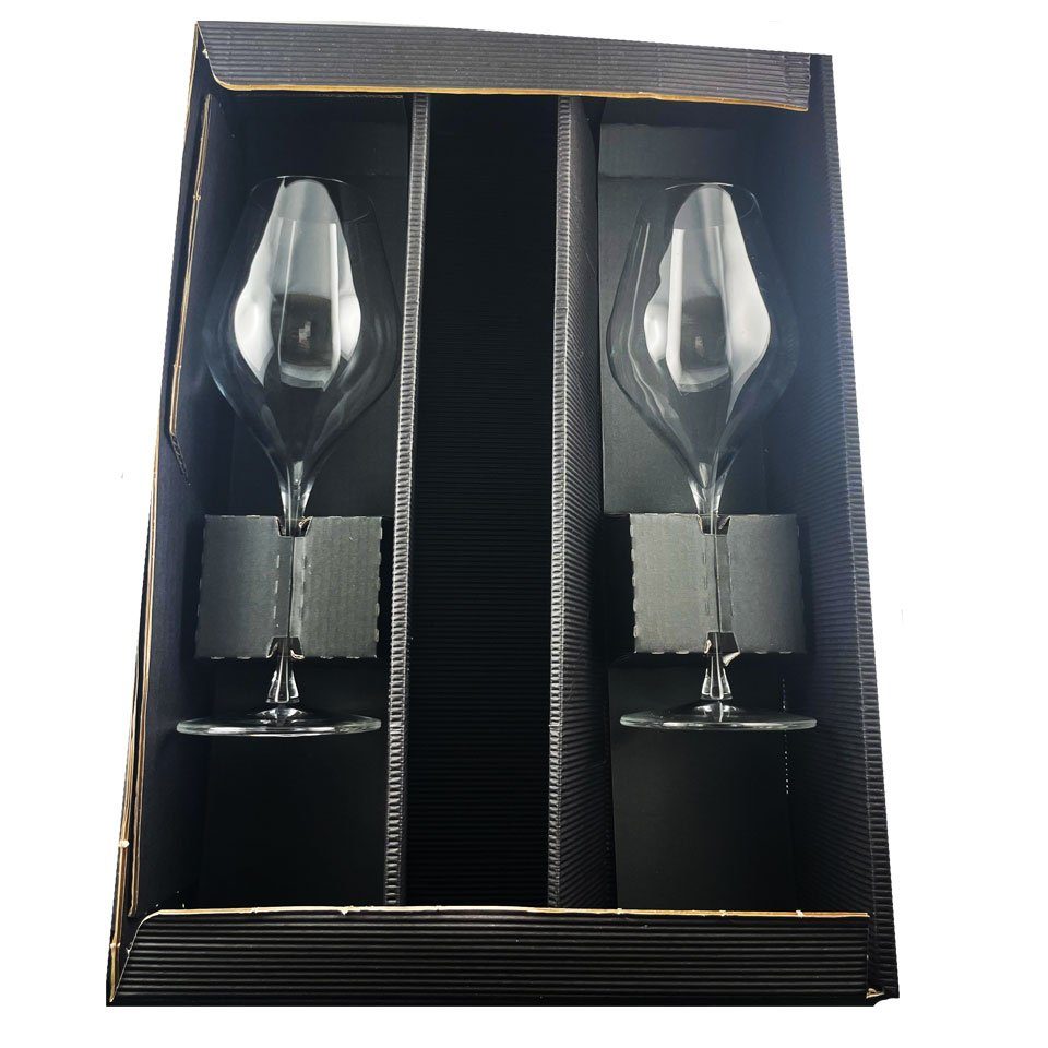 Champagnerglas Absolus 38cl Champagnerglas im 2er Geschenkkarton (maschinengeblasen)