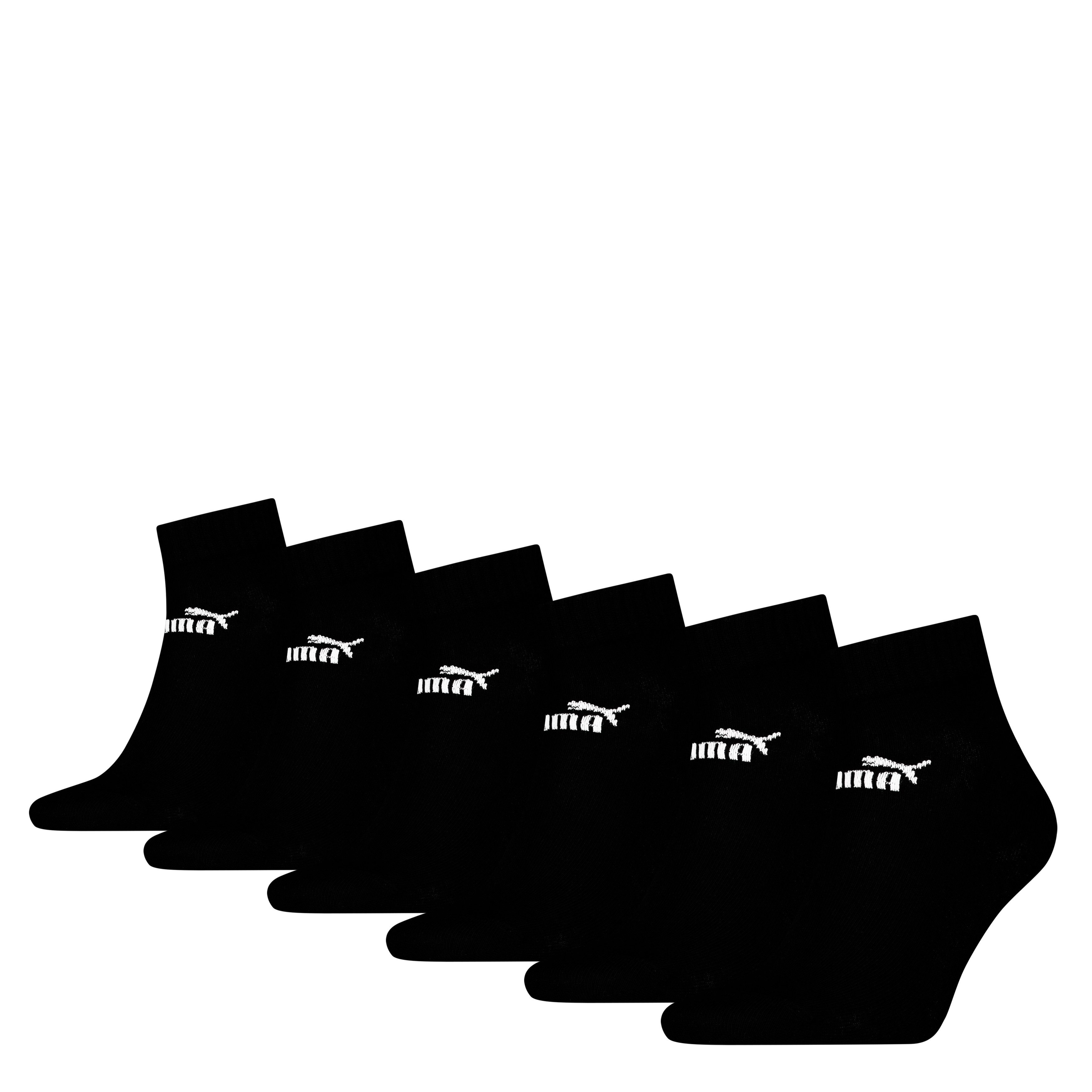 PUMA Sportsocken PUMA Unisex Elements Quarter Socken knöchelhoch 6er Pack ( günstig online kaufen