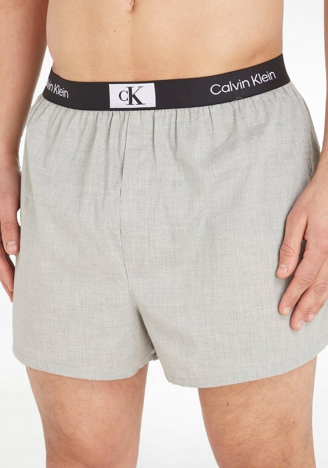 Calvin Klein Underwear Boxer BOXER SLIM 3PK (Packung, 3-St., 3er-Pack) mit  Logoschriftzug
