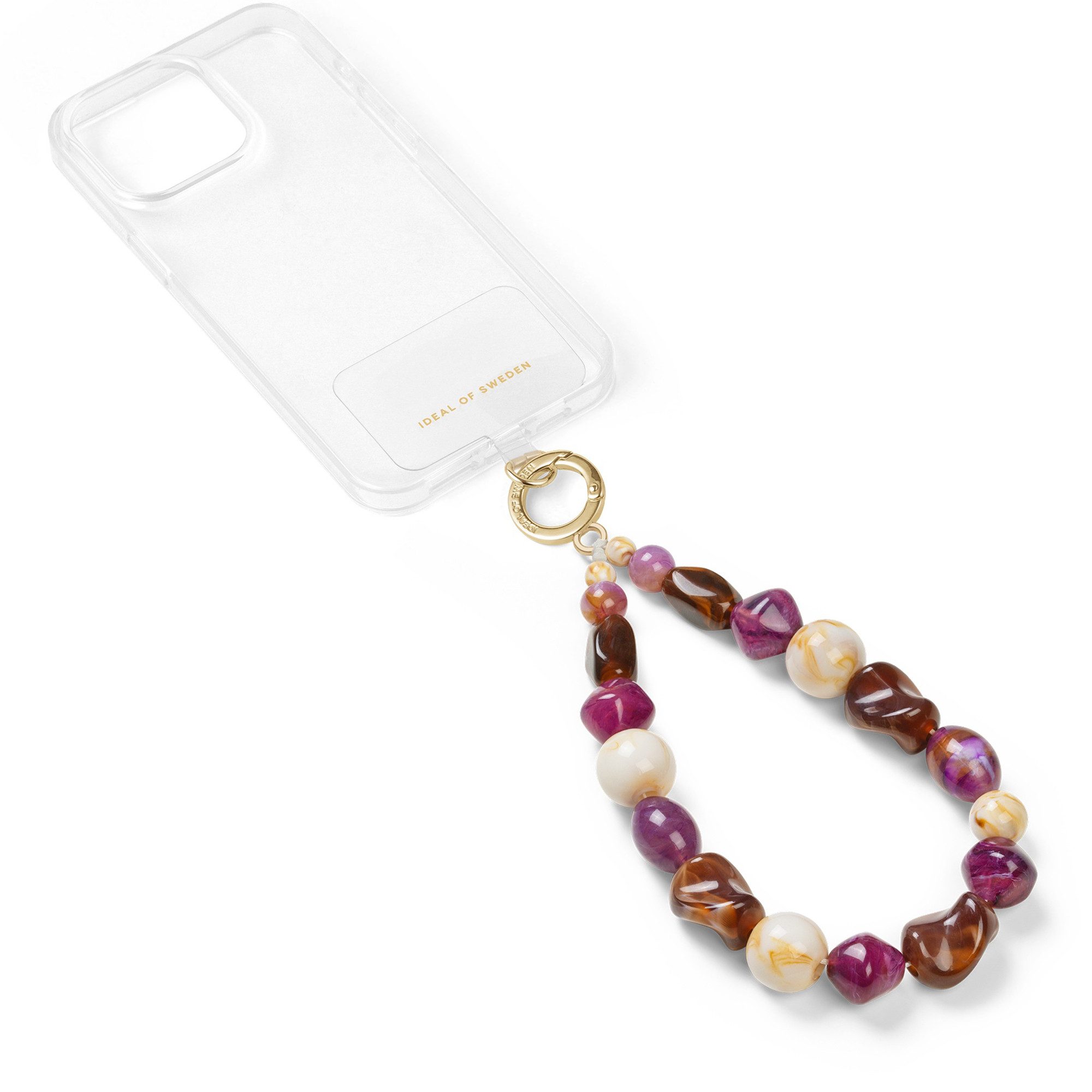 iDeal of Sweden Smartphone-Tragegurt iDeal of Sweden Wristlet Strap - Boho Desert Plum, (1-tlg) – Bild 3 von 5