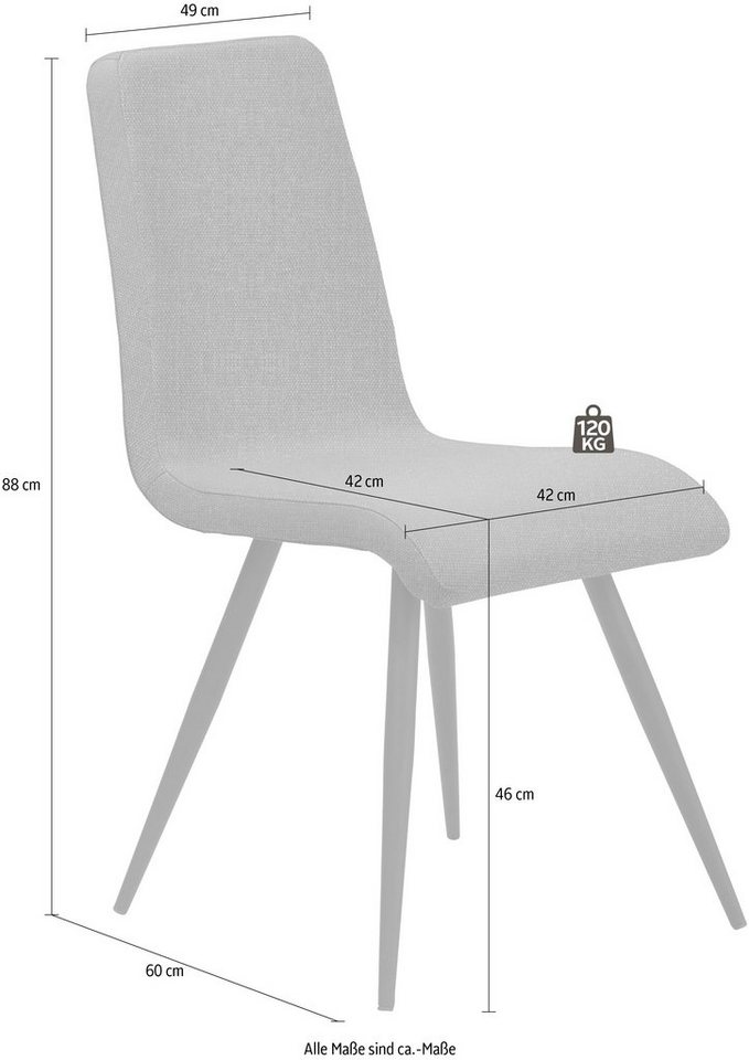 Mayer Sitzmöbel Esszimmerstuhl »myDERBY« (1 Stück)-HomeTrends