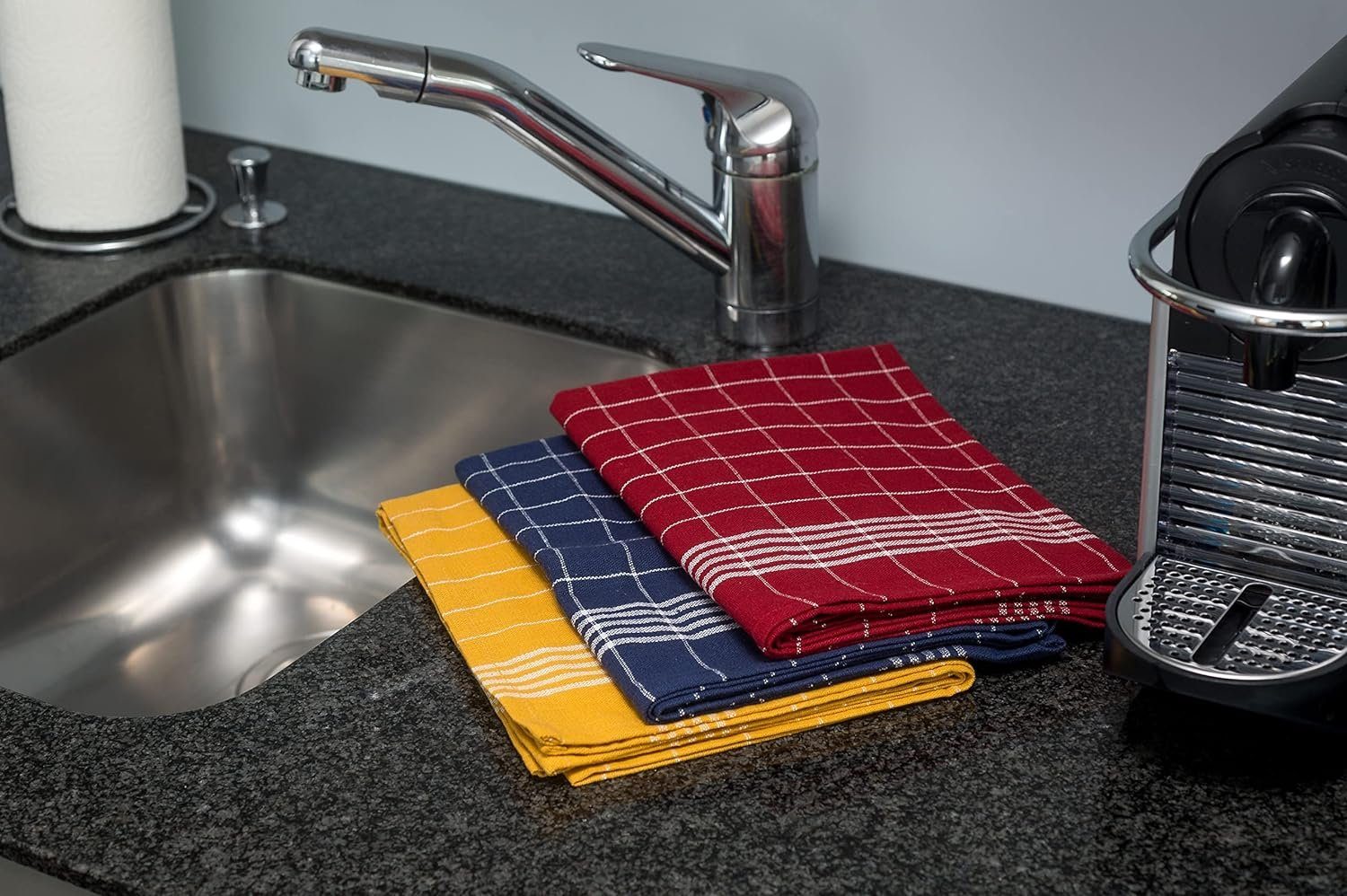 Glart Geschirrtuch 48RI2 10 St. Geschirrtücher Küchentücher 50x70 cm 100% B günstig online kaufen