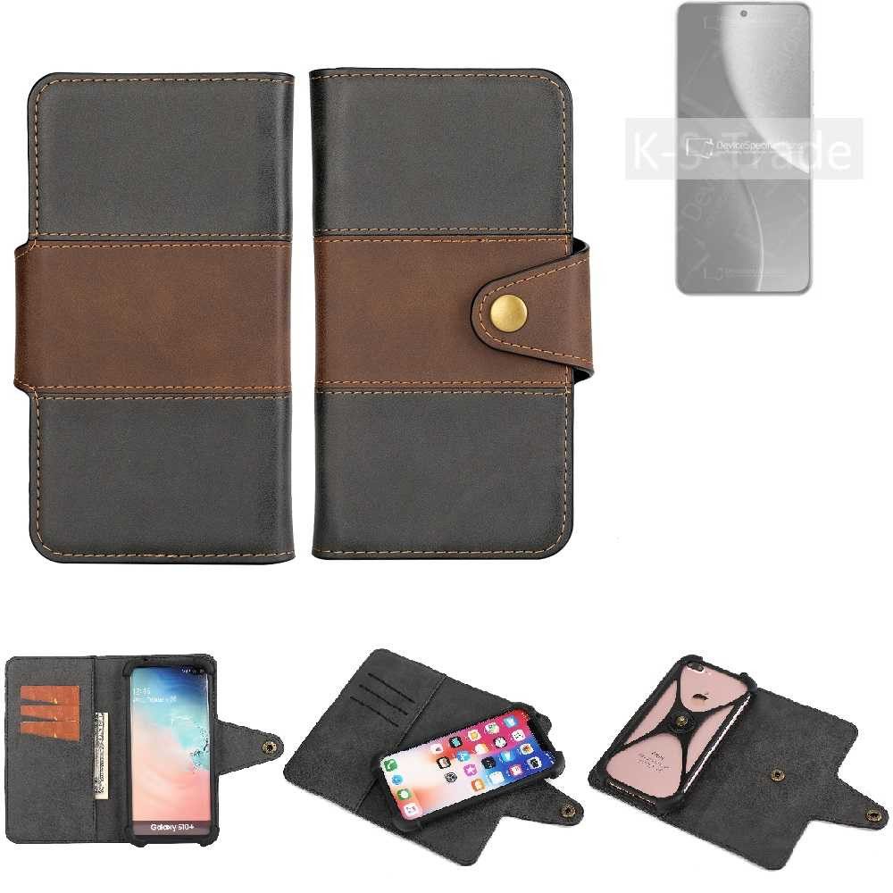 K-S-Trade Handyhülle für Xiaomi 15 Ultra China, Handyhülle Schutzhülle Hülle Bookstyle Wallet-Case Bumper