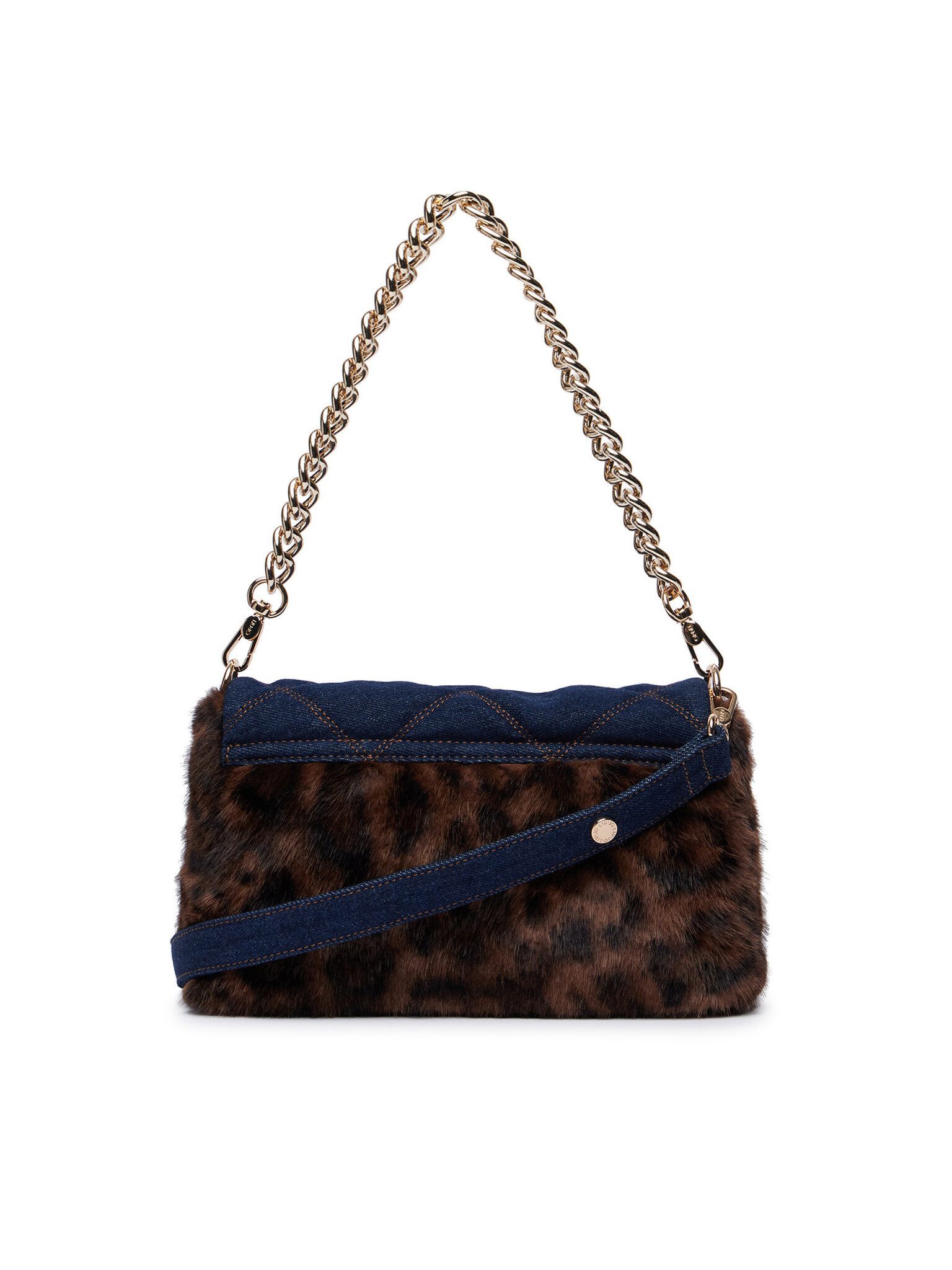 Liu Jo Handtasche M CROSSBODY - Crossbody Bag mit Kette und Steppung