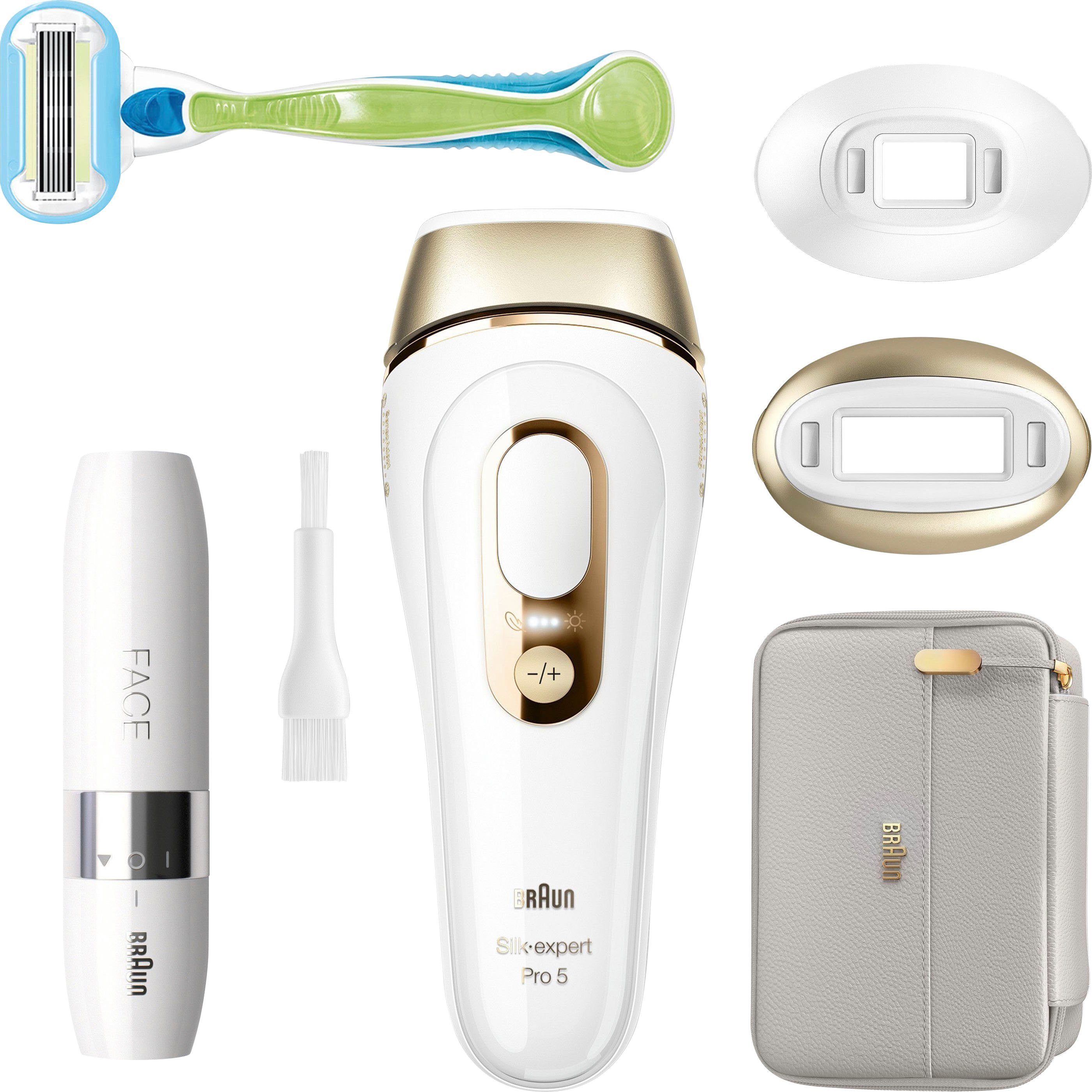 Braun IPL-Haarentferner Silk-Expert Pro 5 Skin Pro PL5159, Lichtimpulse, 2.0 400.000 Sensor