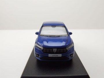 Norev Modellauto Dacia Logan 2021 blau Modellauto 1:43 Norev, Maßstab 1:43