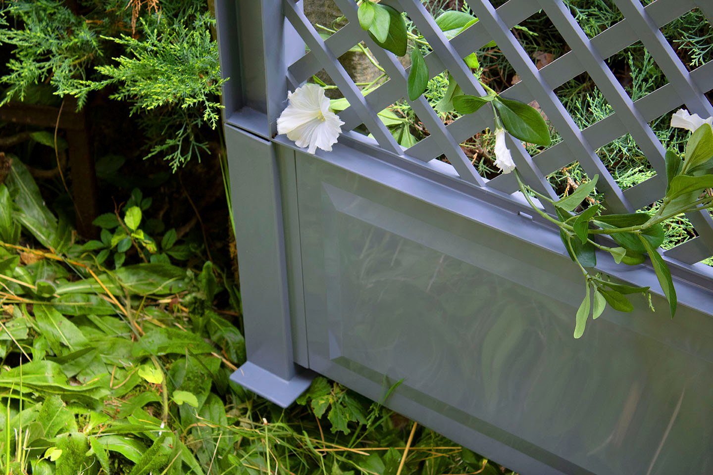 KHW Spalier, mit Erdspießen, BxTxH: 100x6x140 cm