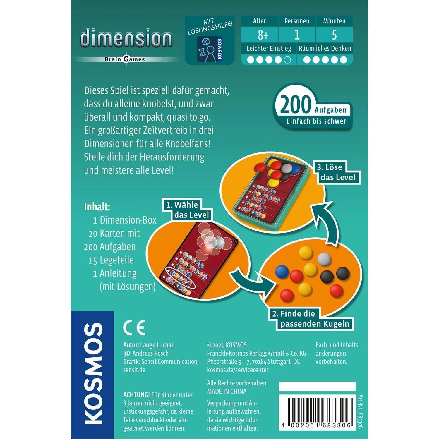 Kosmos Spiel Dimension Brain Games