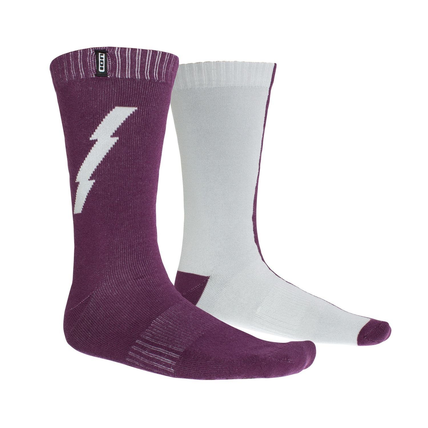 (1-Paar) grau Scrub Socks ION ION Sportsocken Socken