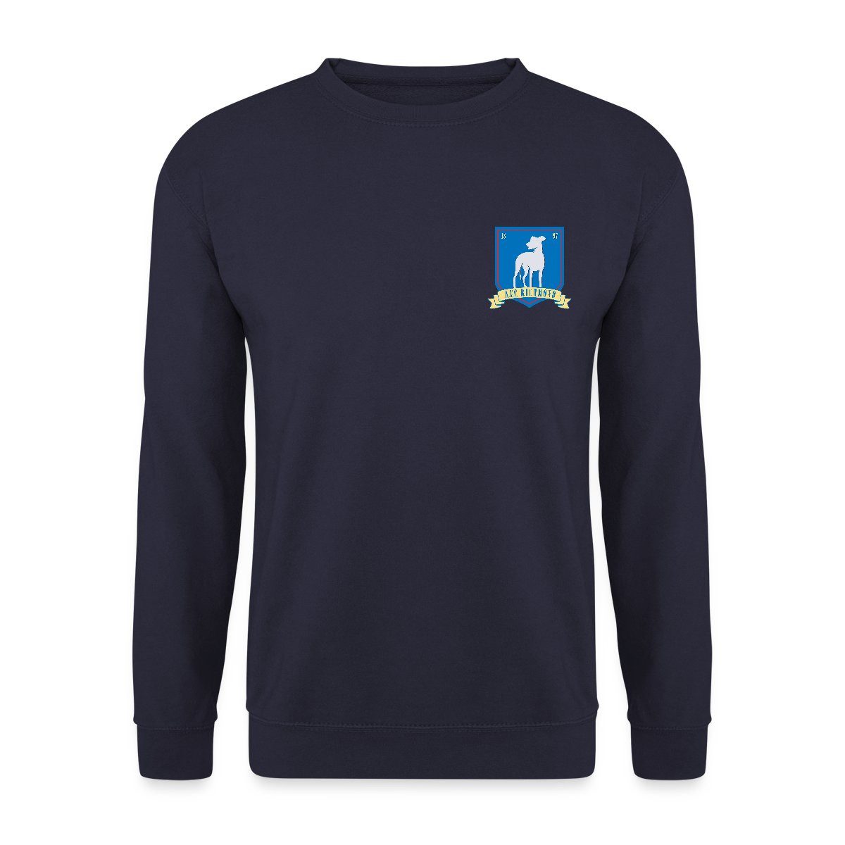 Spreadshirt Sweatshirt Ted Lasso A.F.C Richmond Brust Logo Unisex Pullover günstig online kaufen