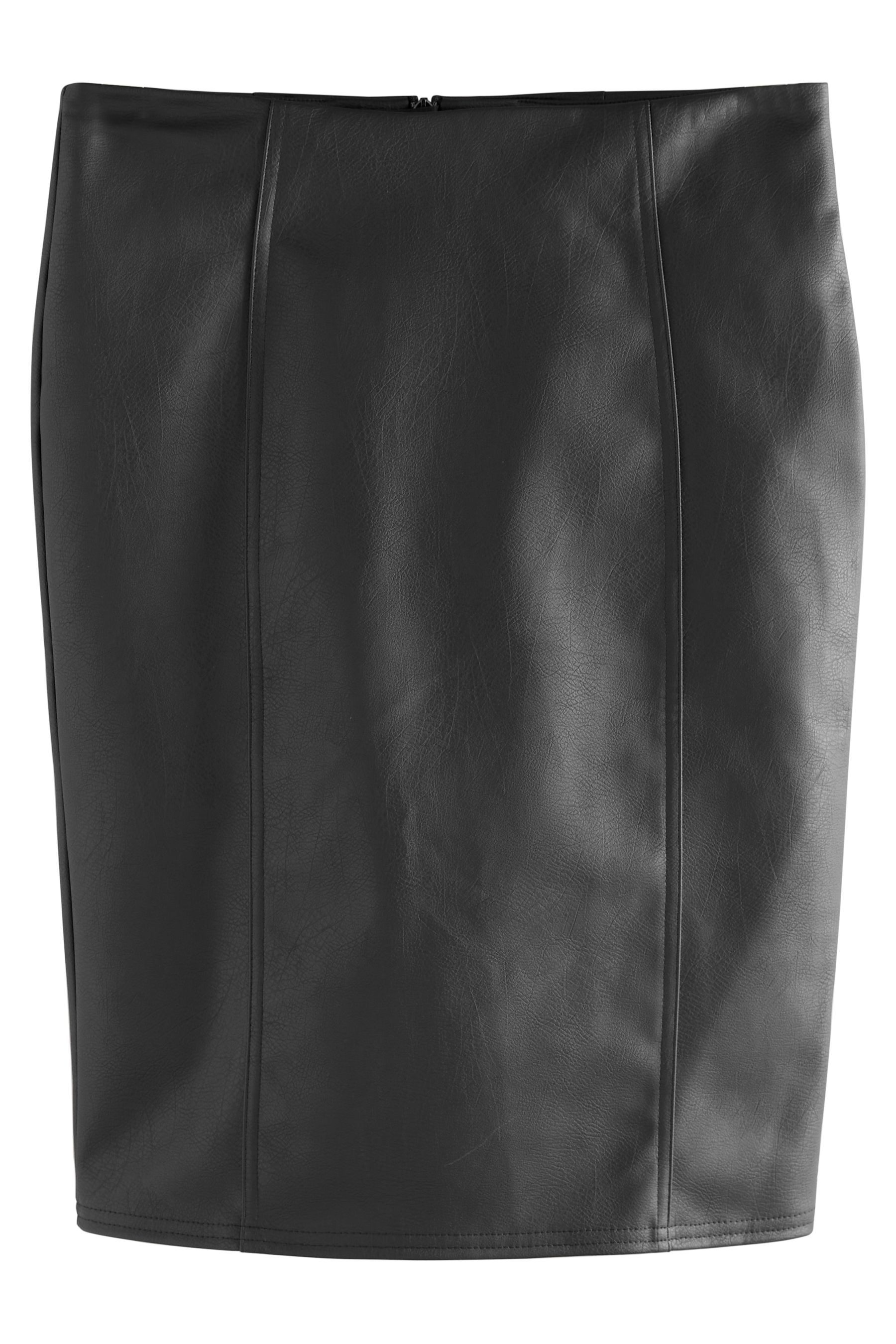 Next Lederrock Bleistiftrock aus Kunstleder, Kurzgröße (1-tlg) günstig online kaufen