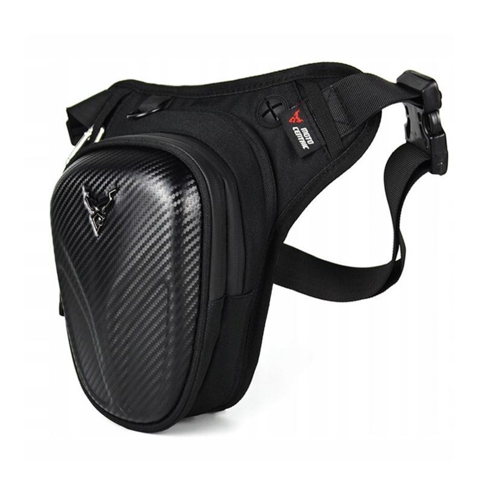 QLS Beintasche Motorrad Sport Oberschenkeltasche Schwarz, günstig online kaufen