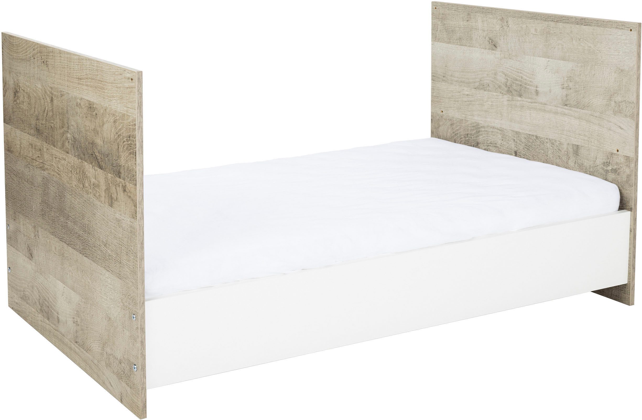 Home affaire Kinderbett Henning (Set, Inklusive Satz Umbauseiten), 70 x 140 cm inkl. Umbauseiten