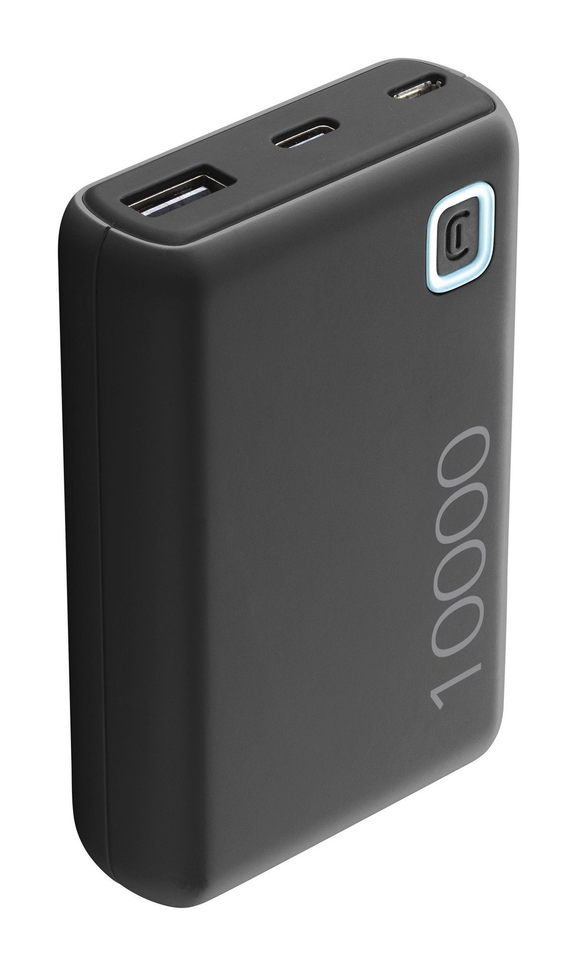 Cellularline Power Bank ESSENCE 10000 Powerbank Cellularline Power Bank ESSENCE 10000,schwarz, 12 W Ladeleistung