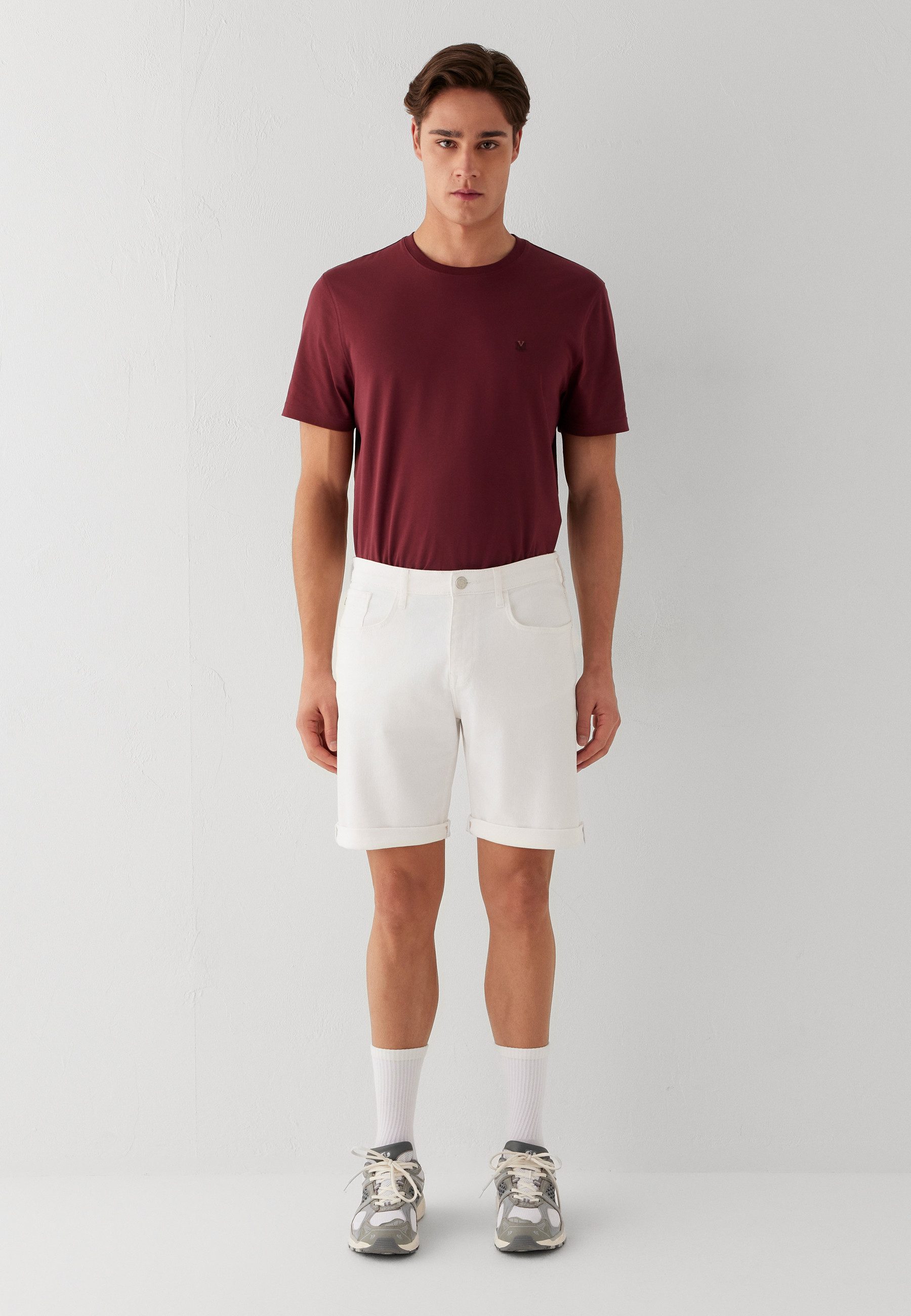 Mavi Straight-Jeans BRIAN Slim Fit Denim Shorts