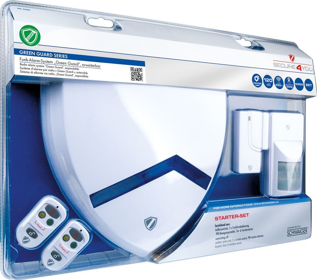 Thumbnail - Schwaiger Schwaiger Funk-Alarm-System Green Guard Alarmanlage