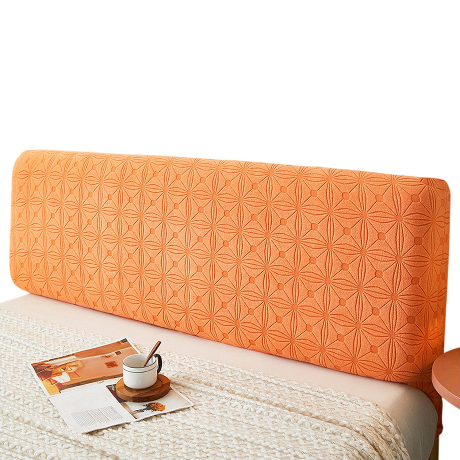 Refttenw Betthusse Bettkopfteil Hussen Bett Kopfteil Bezug Staubdicht Schutzhülle, Kopfteilbezug 150/180/200cm Für Doppelbett Einzelbett