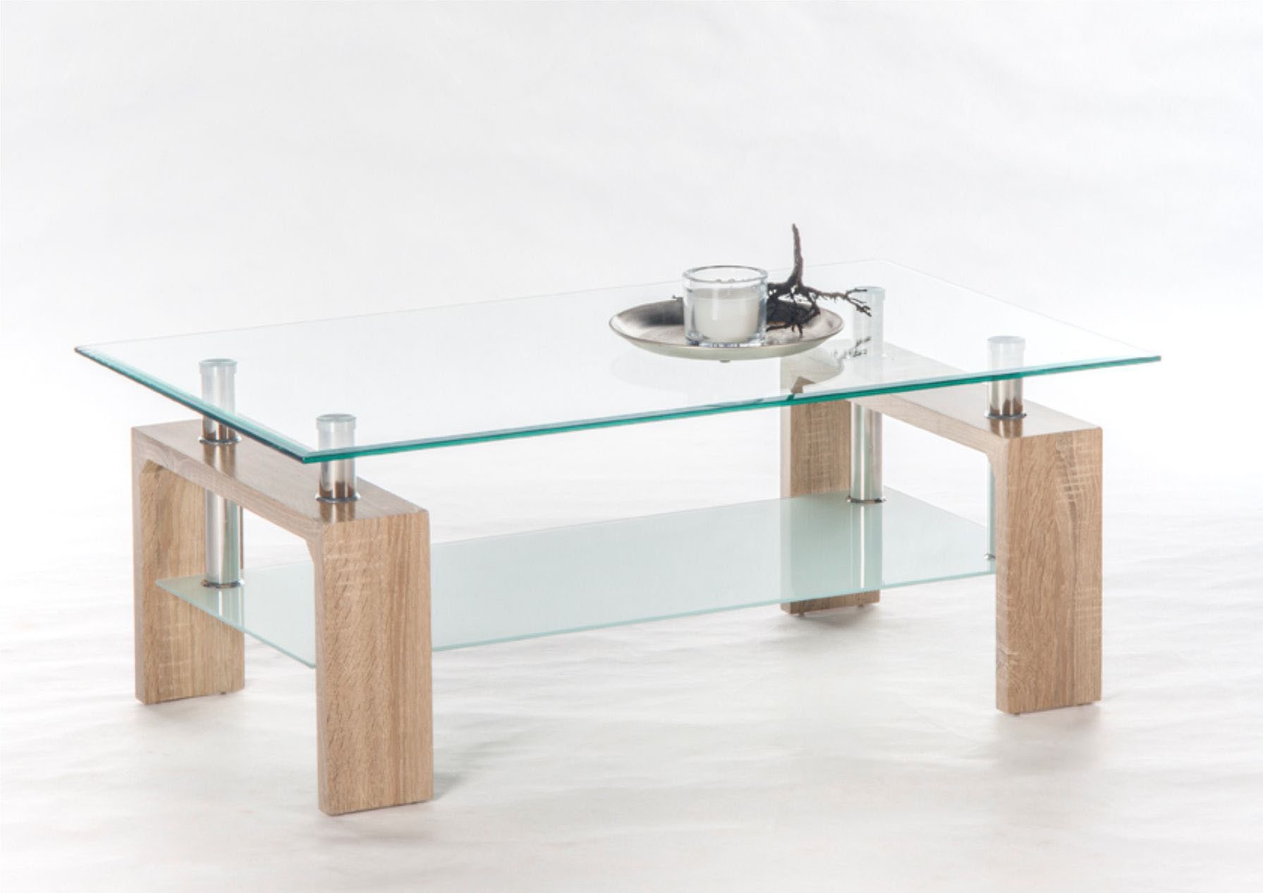 Stolkom Sp.z.o.o. Couchtisch Mango II Glastisch, günstig online kaufen