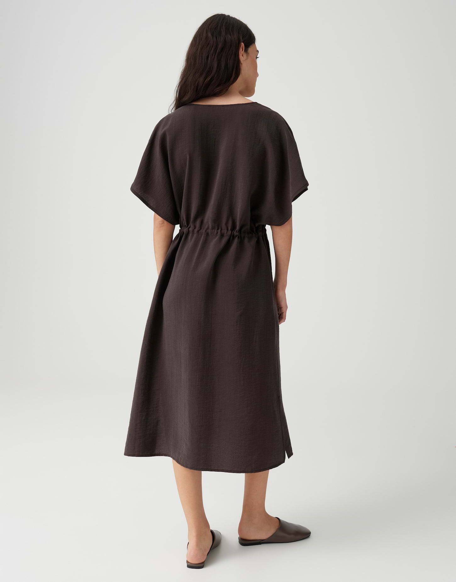 OPUS Tunikakleid Midikleid mit Taillierung