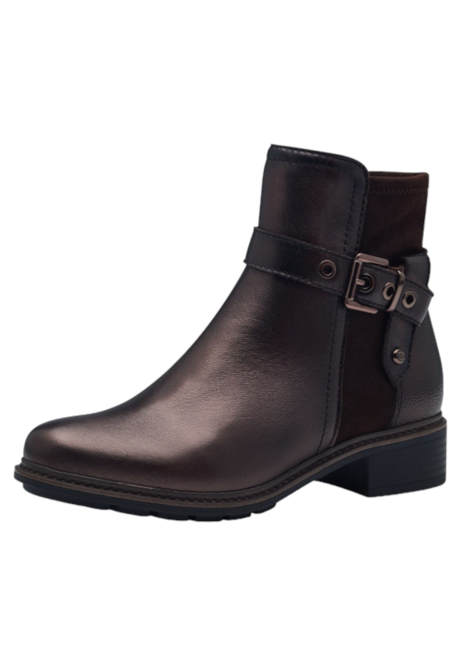 Tamaris 1-25425-43 351 Mocca Metall. Stiefelette