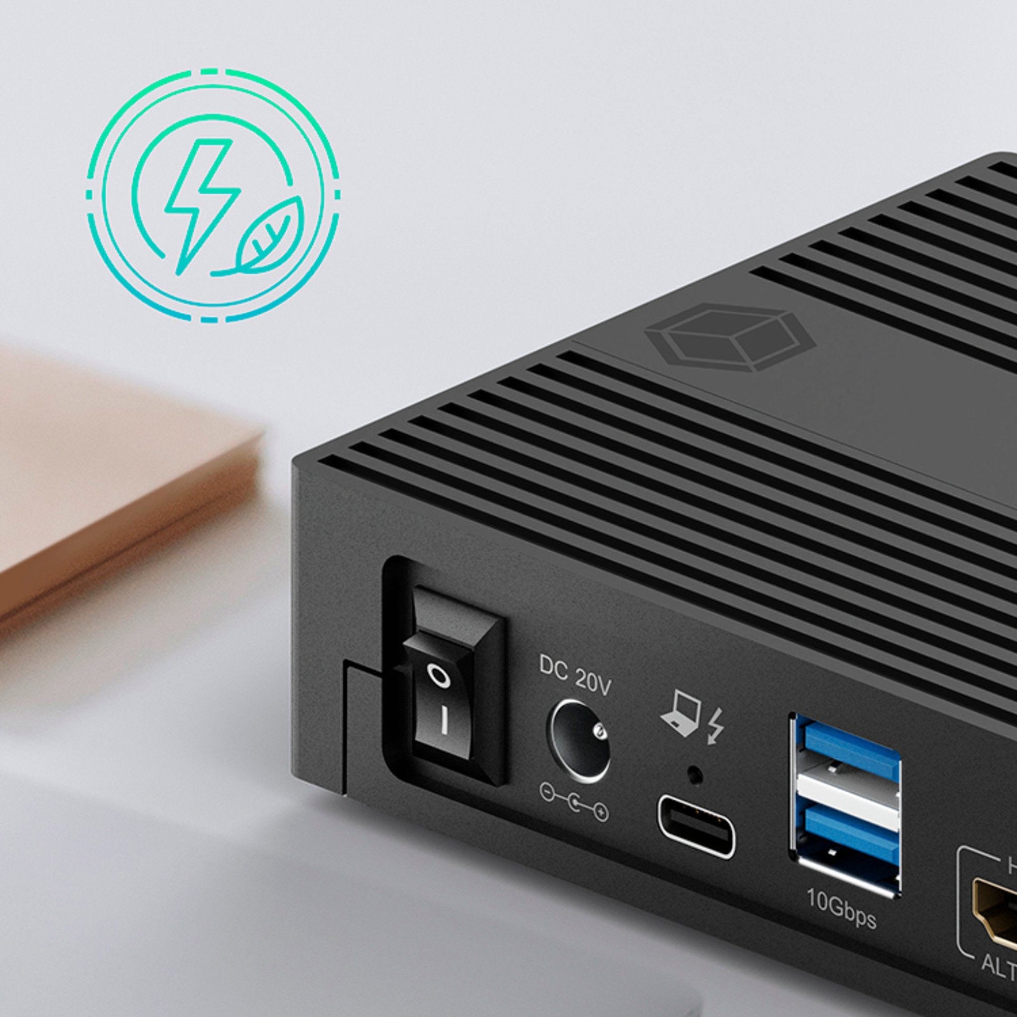 ICY BOX Laptop-Dockingstation ICY BOX IB-DK2246AC, Dockingstation, (USB-C, HDMI