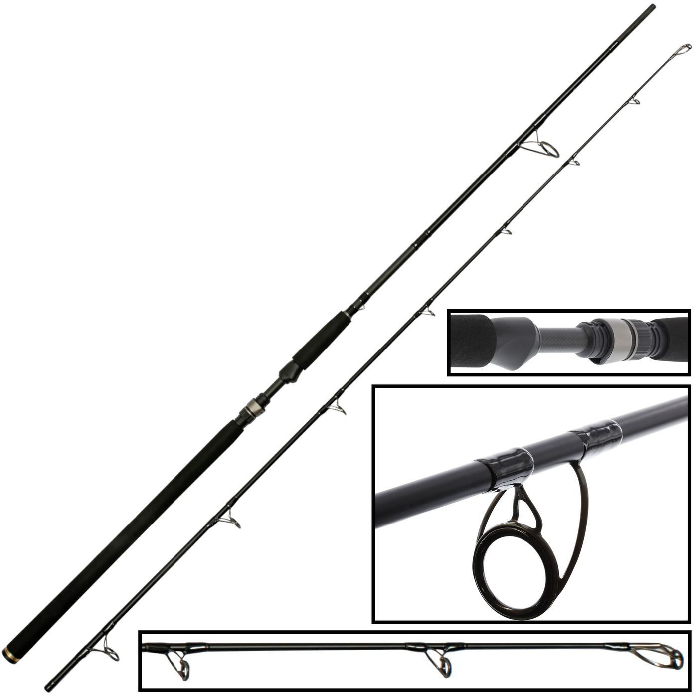 Baitcasterrute W3 Powercast 2ND XXXH 233cm 60-150g - Spinnrute