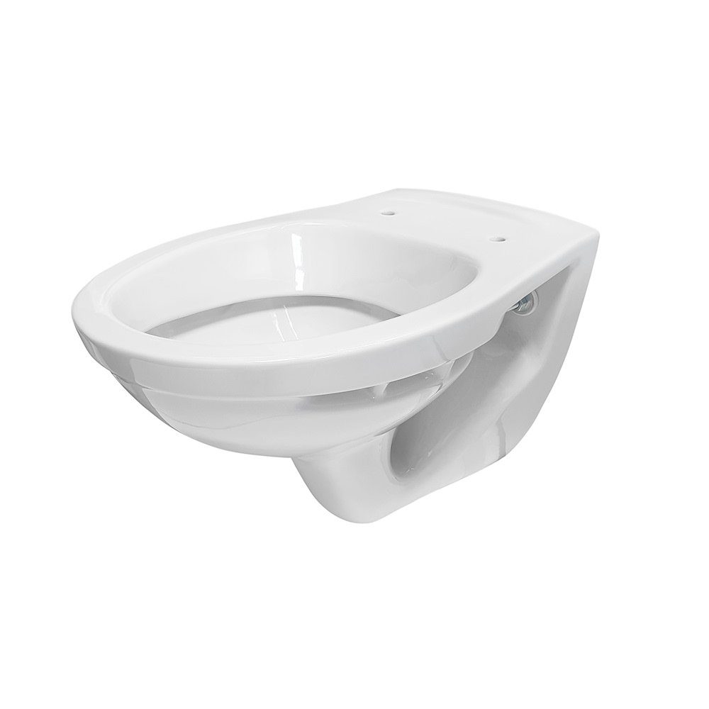 Belvit Tiefspül-WC BV-HW6001, Belvit Wand Hänge WC mit Abgang Wand 520x360x375 cm