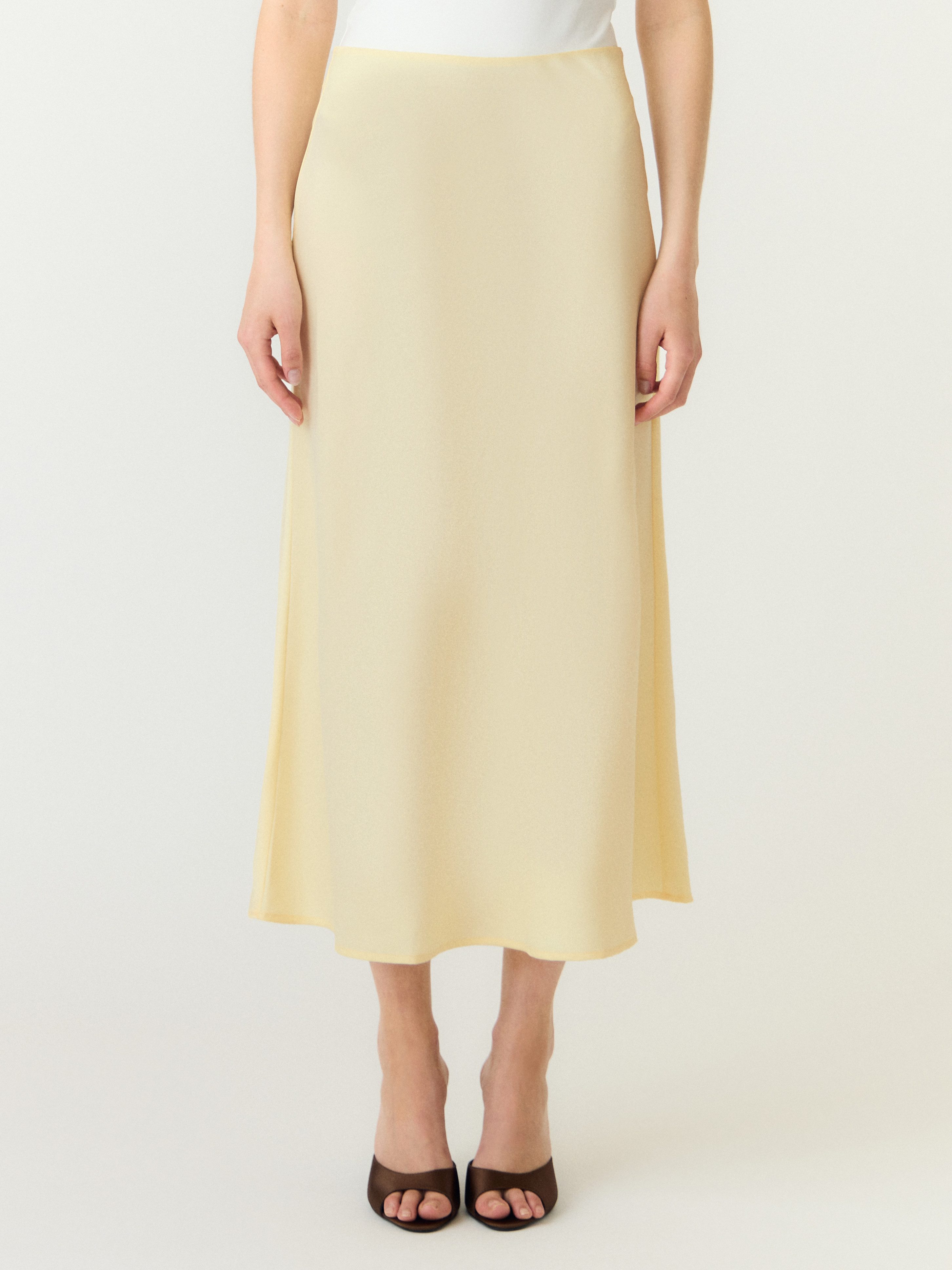Y.A.S Midirock YASPELLA HW MIDI SKIRT S. NOOS