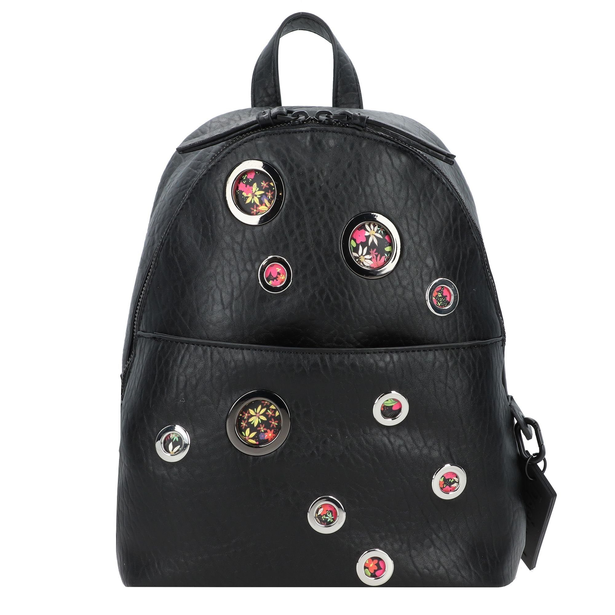 Desigual Cityrucksack Pink Liberty, Polyurethan