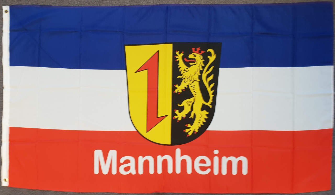 flaggenmeer Flagge 80 Mannheim g/m²
