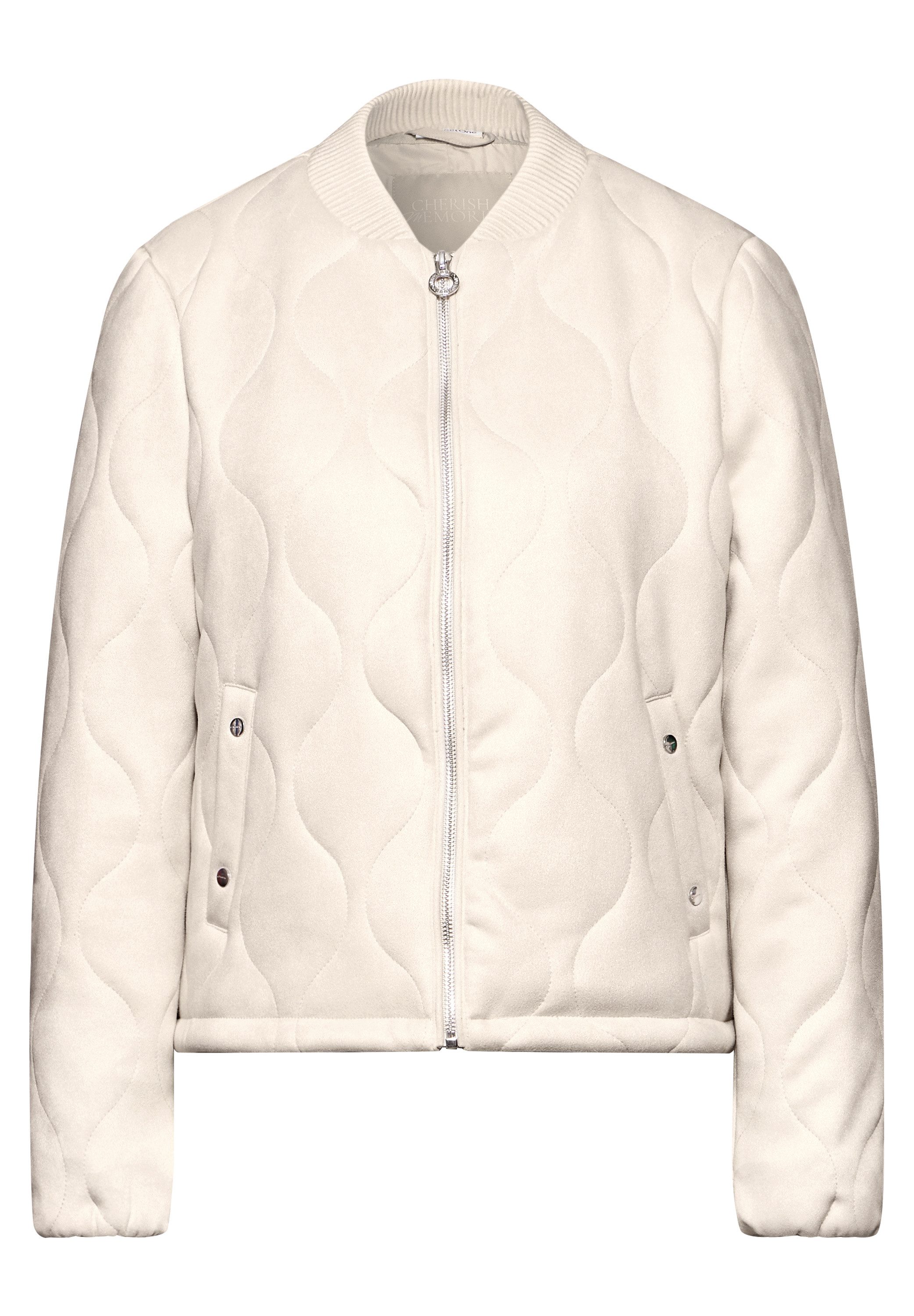 STREET ONE Steppjacke aus elastischem Materialmix