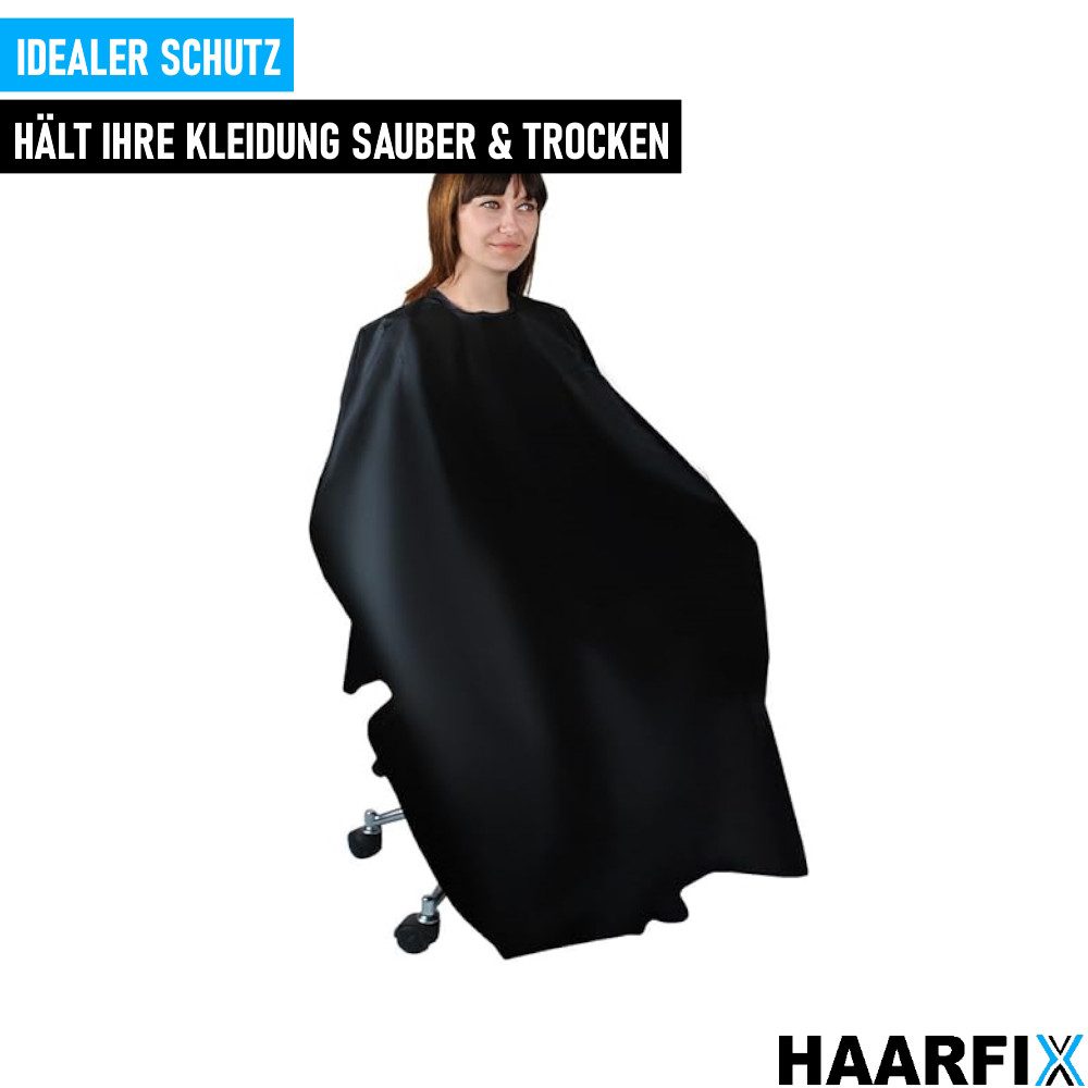 MAVURA Umhängeschürze HAARFIX Friseurumhang Haarschneideumhang Frisörumhang günstig online kaufen