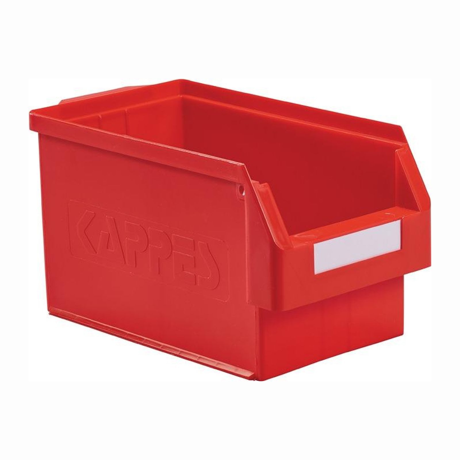 KAPPES Aufbewahrungsbox KAPPES Sichtlagerkasten L 350 x B 200 x H 200 mm rot - 6002.00.02...