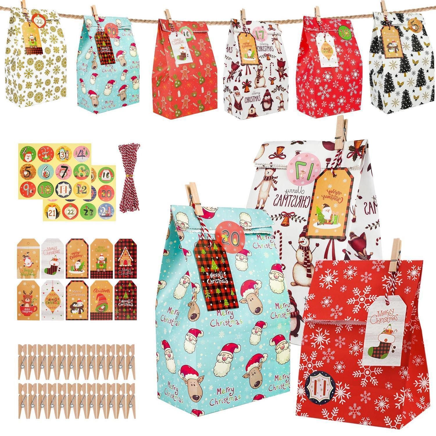 LuxusKollektion DIY-Adventskalender 2026 Adventskalender zum Befüllen DIY Set