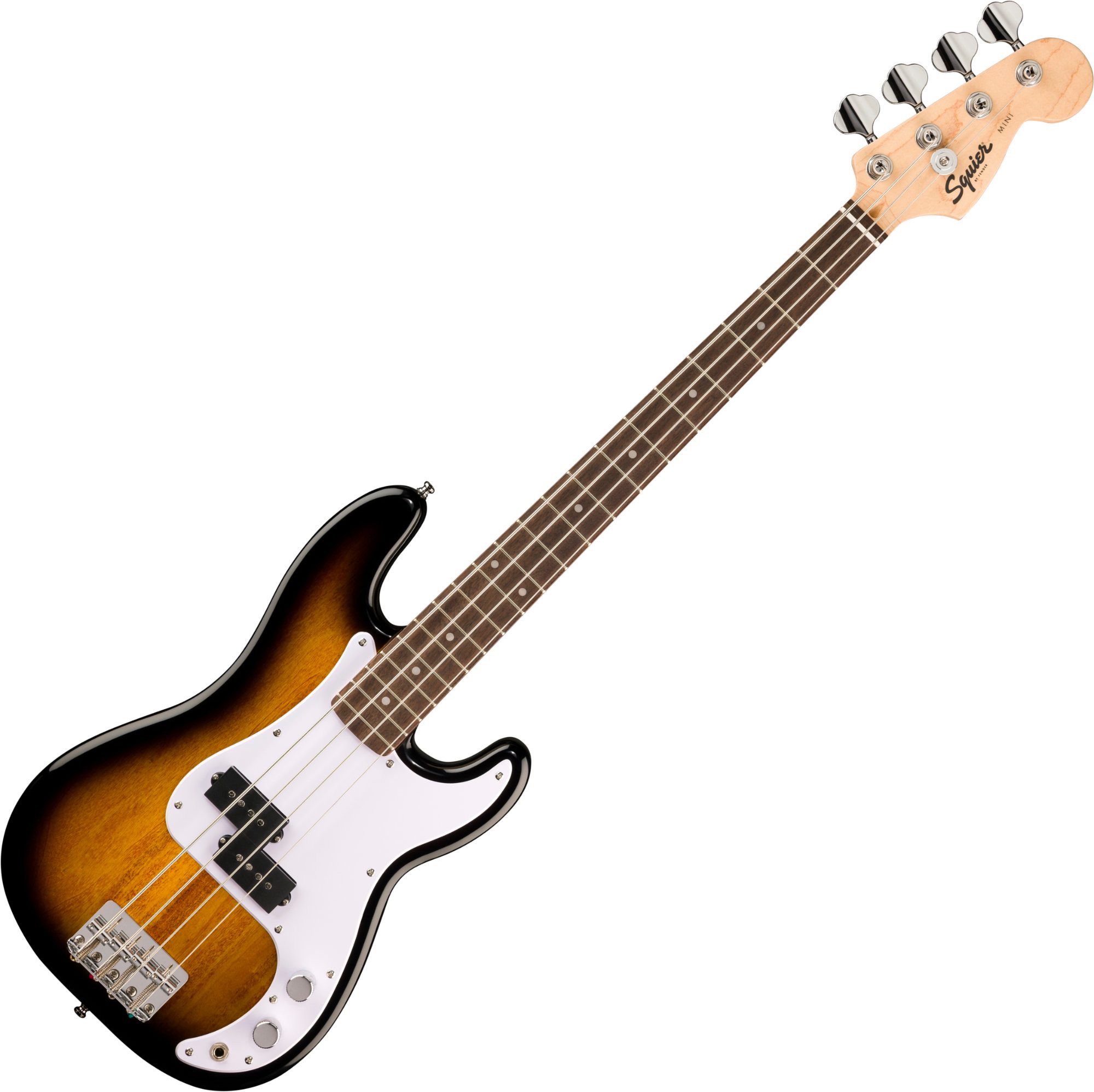 Squier E-Bass Mini Precision Bass 2-Color Sunburst, Mini Precision Bass, Shortscale