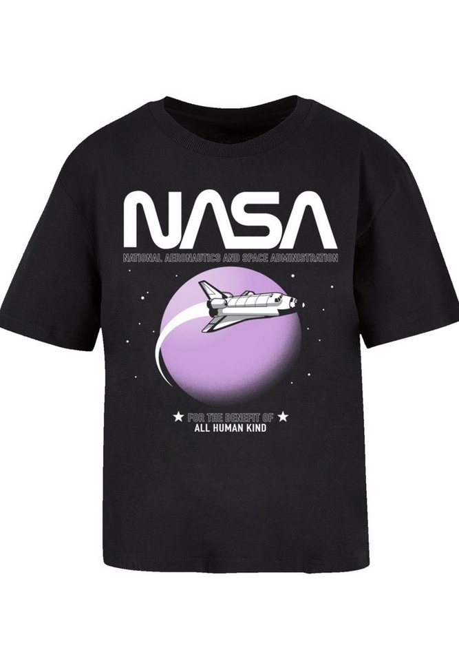 Orbit T-Shirt bestellen eine bitte kleiner NASA Fällt Größe Print, weit aus, Shuttle F4NT4STIC