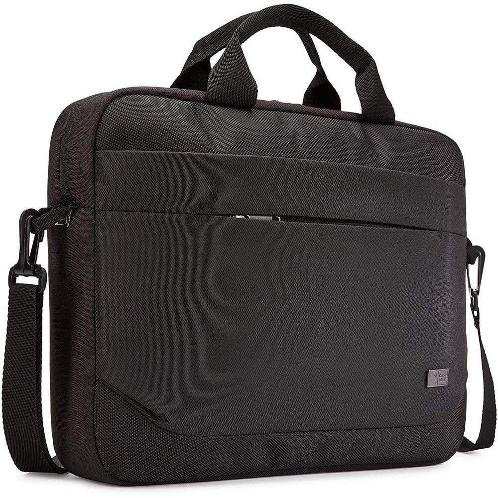 Case Logic Laptoptasche Advantage Attaché, Schwarz, Notebooktasche, Laptopfach für 14 Zoll