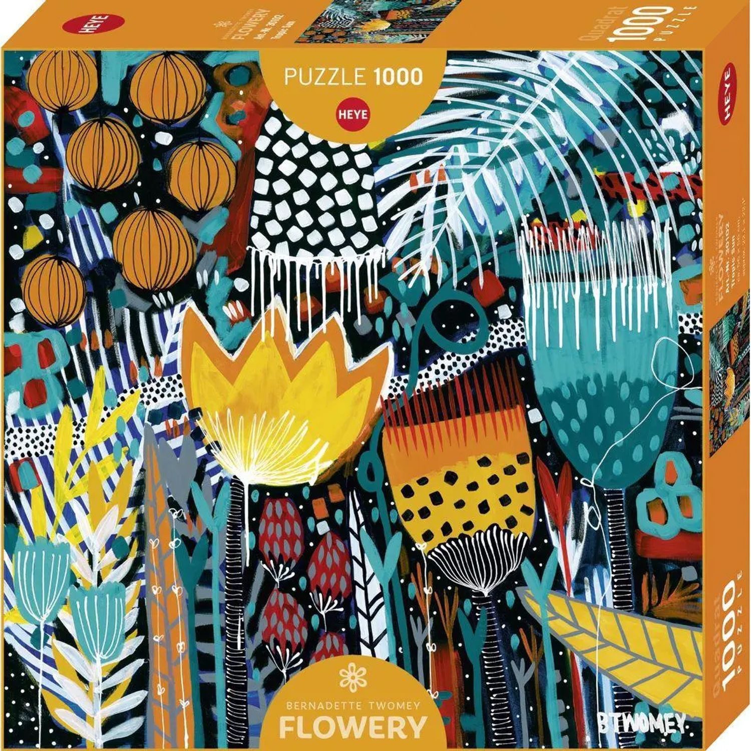 HEYE Puzzle TROPIC SUN, HEYE Puzzle von Bernadette Twomey, 1000 Puzzleteile
