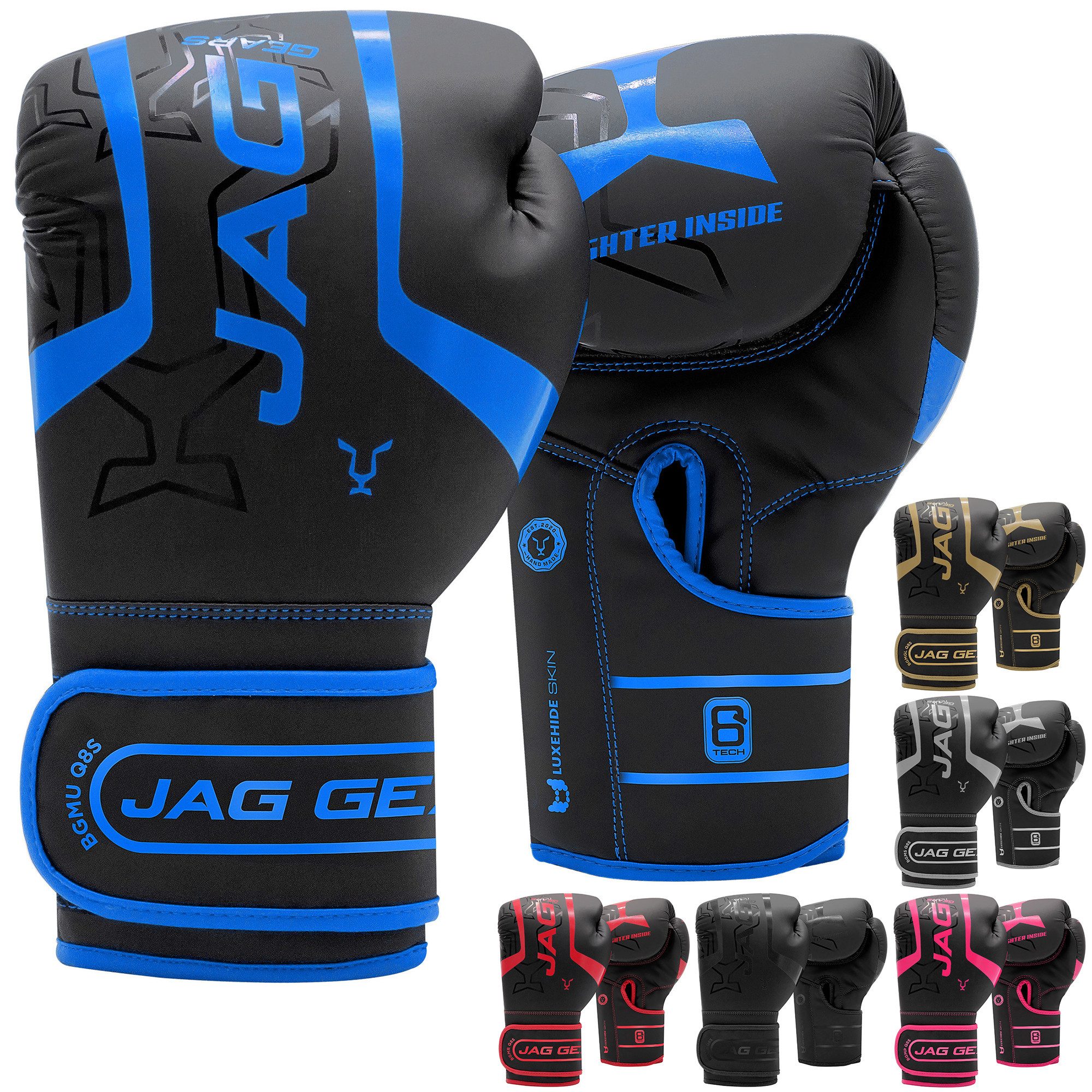 JAG GEARS Boxhandschuhe Jag Gears Boxhandschuhe für MMA, Kickboxen und Kampfsporttraining